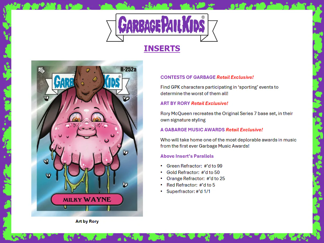 Garbage Pail Kids Topps Chrome Series 7 Value Box 7 Packs (02/19/2025) - Image 5