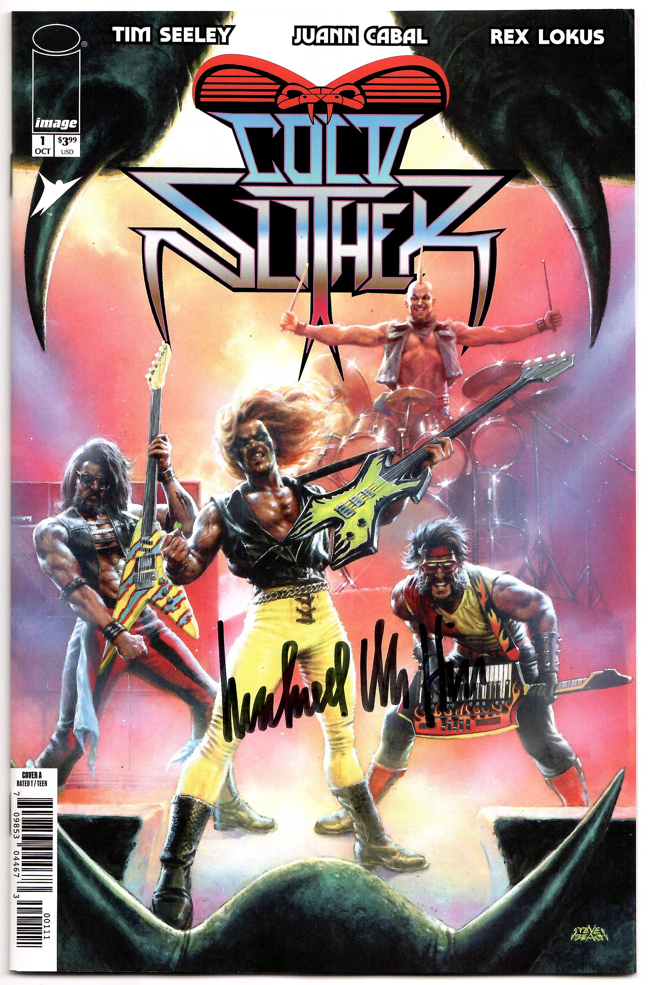 Gi Joe Cold Slither (One Shot) A Steve Beach Tim Seeley SIGNED Michael Charles Hill (10/01/2025) Image
