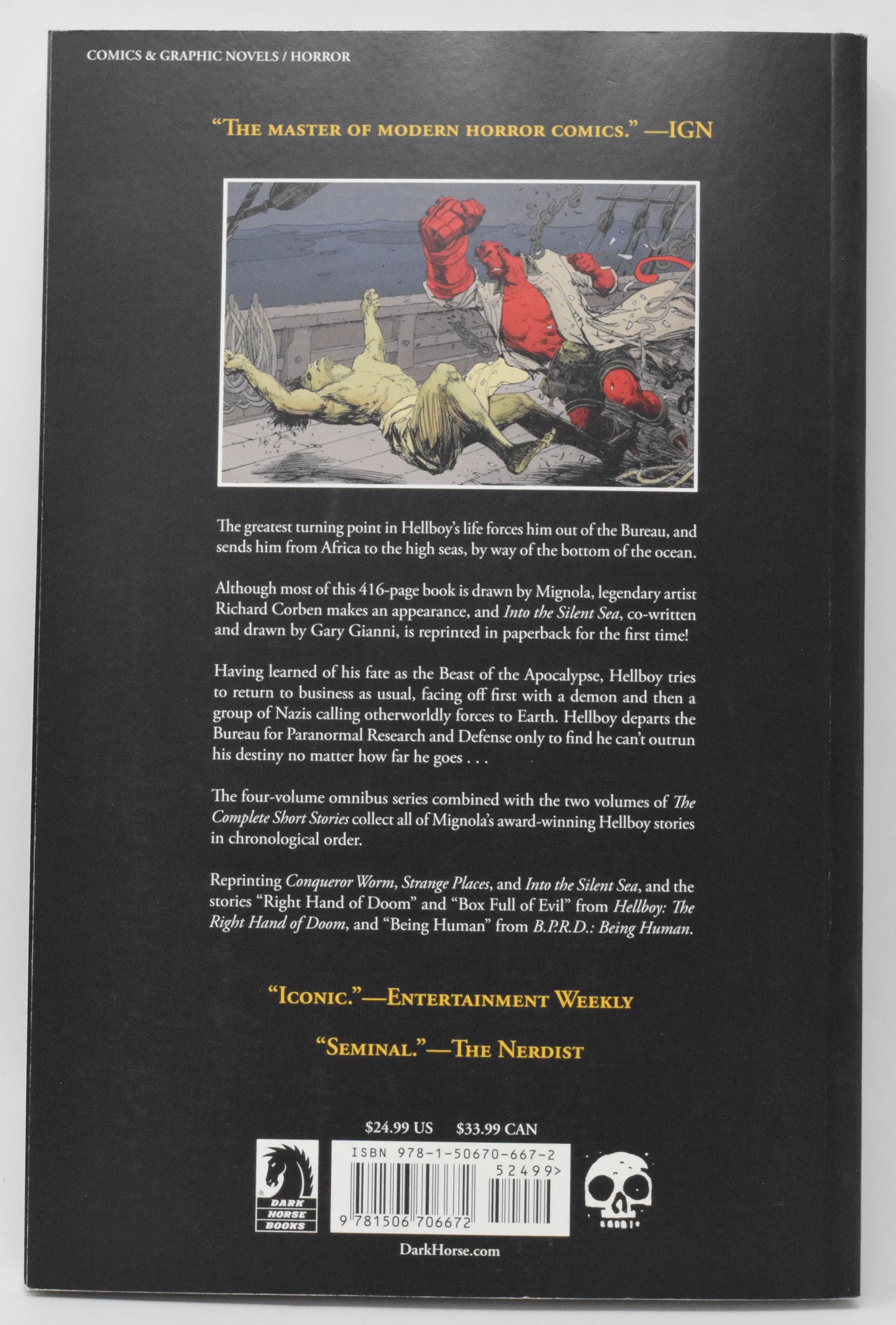 Hellboy Omnibus TP vol 2 Strange Places Dark Horse NM-9.2 - Image 2