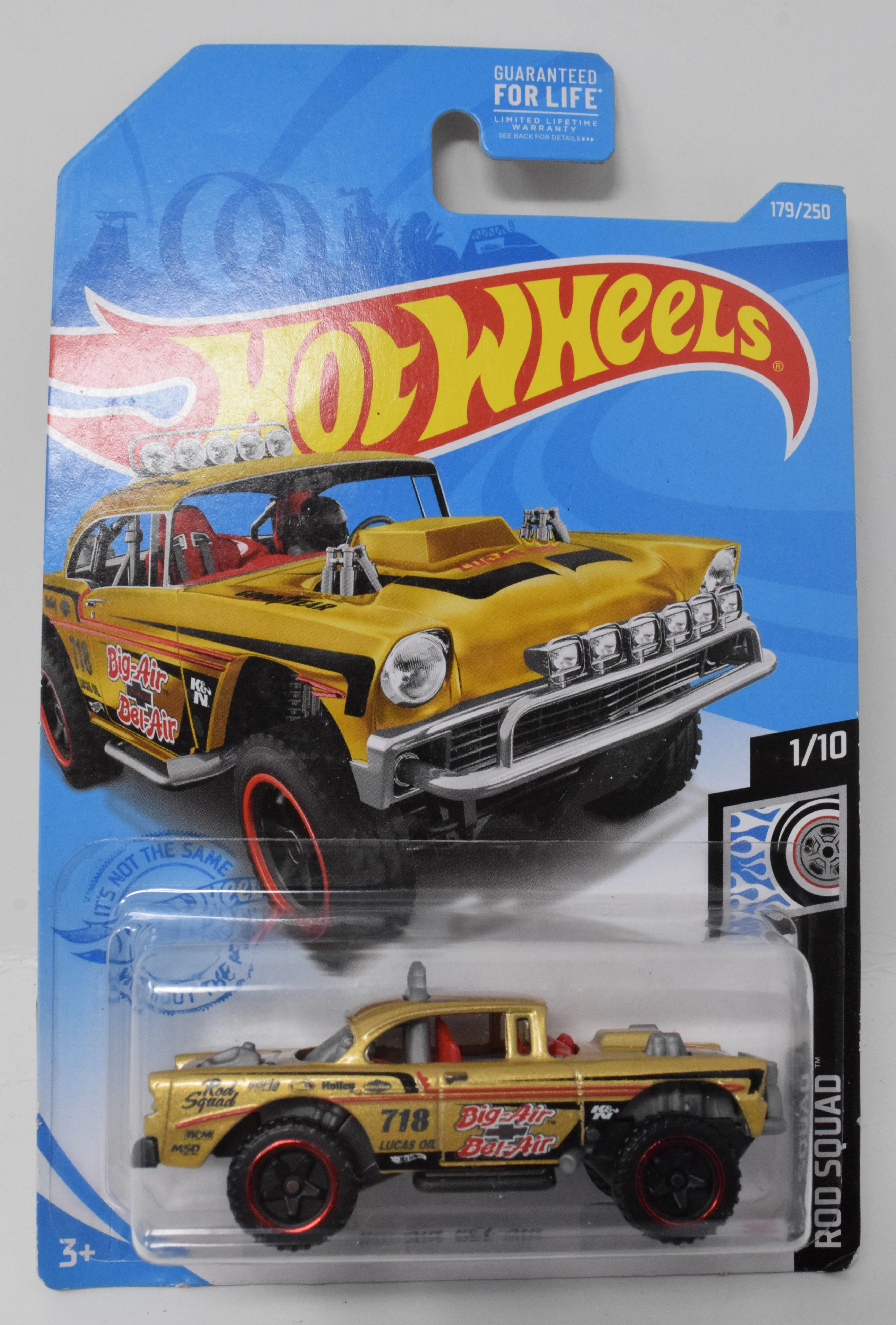 Hot Wheels Big Air Bel Air Rod Squad 1/10 179 DieCast Car New