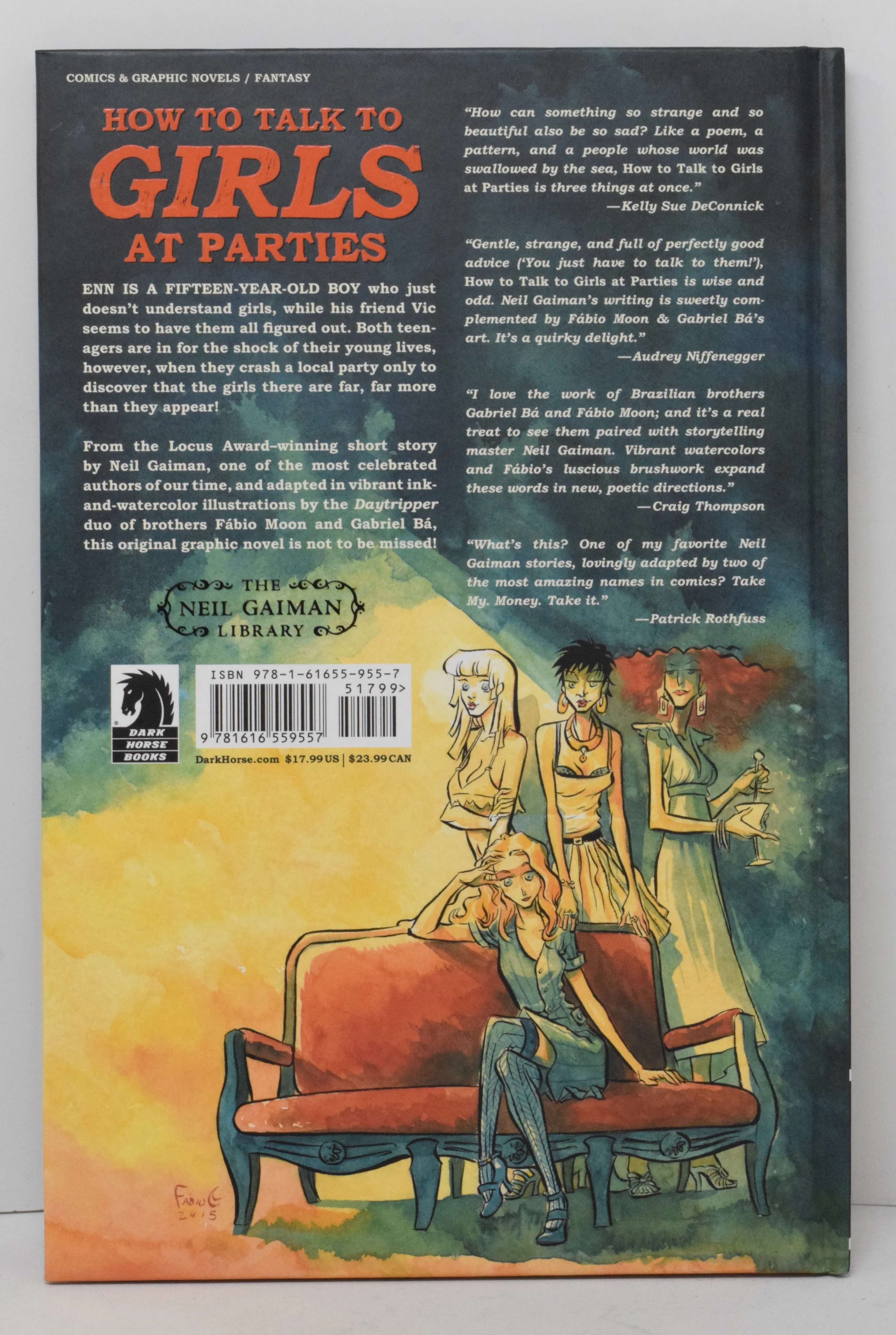 How To Talk To Girls At Parties HC Dark Horse 2016 NM Neil Gaiman - Image 2