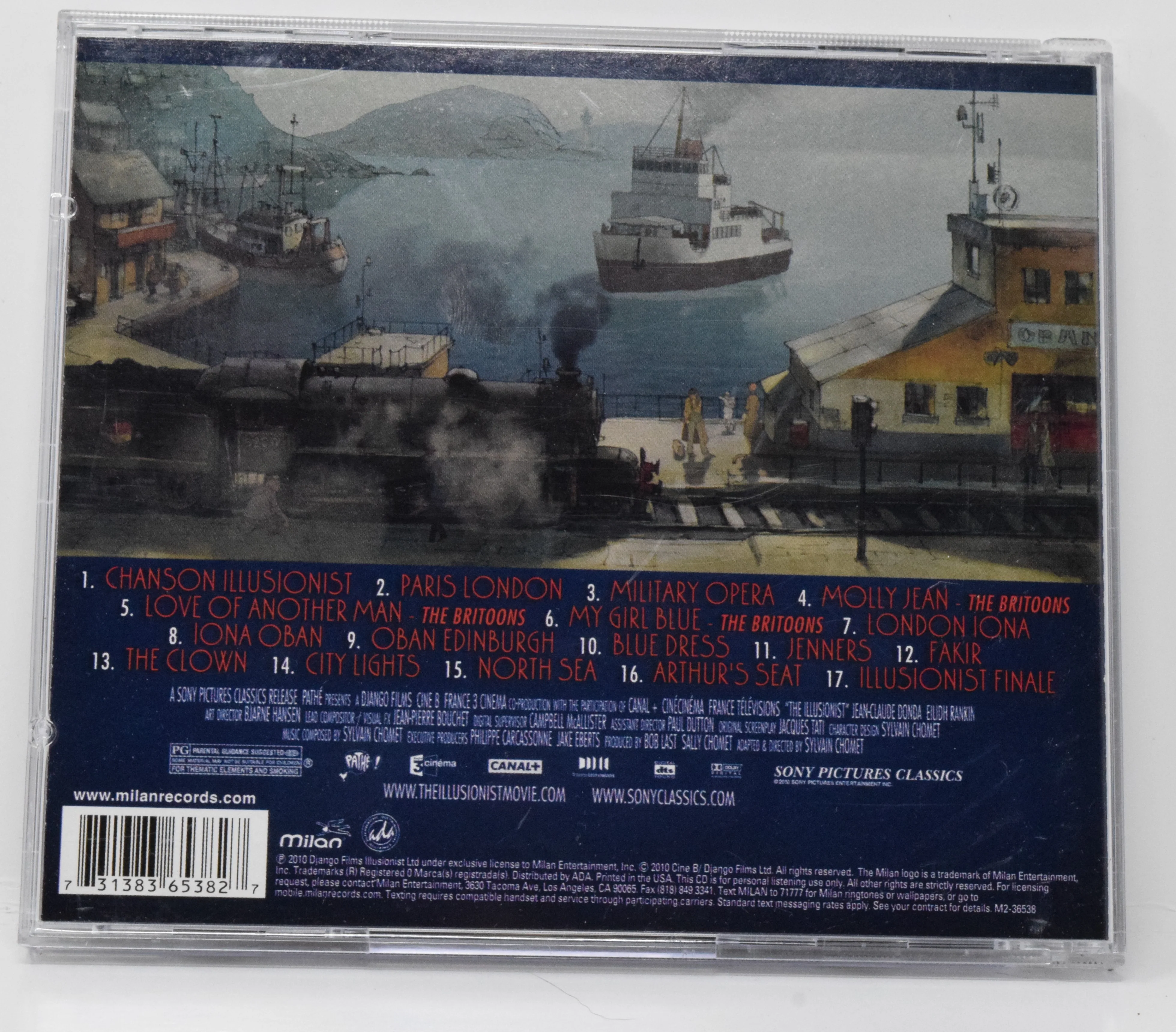 illusionist Score Soundtrack CD Sylvain Chomet Britoons - Image 2