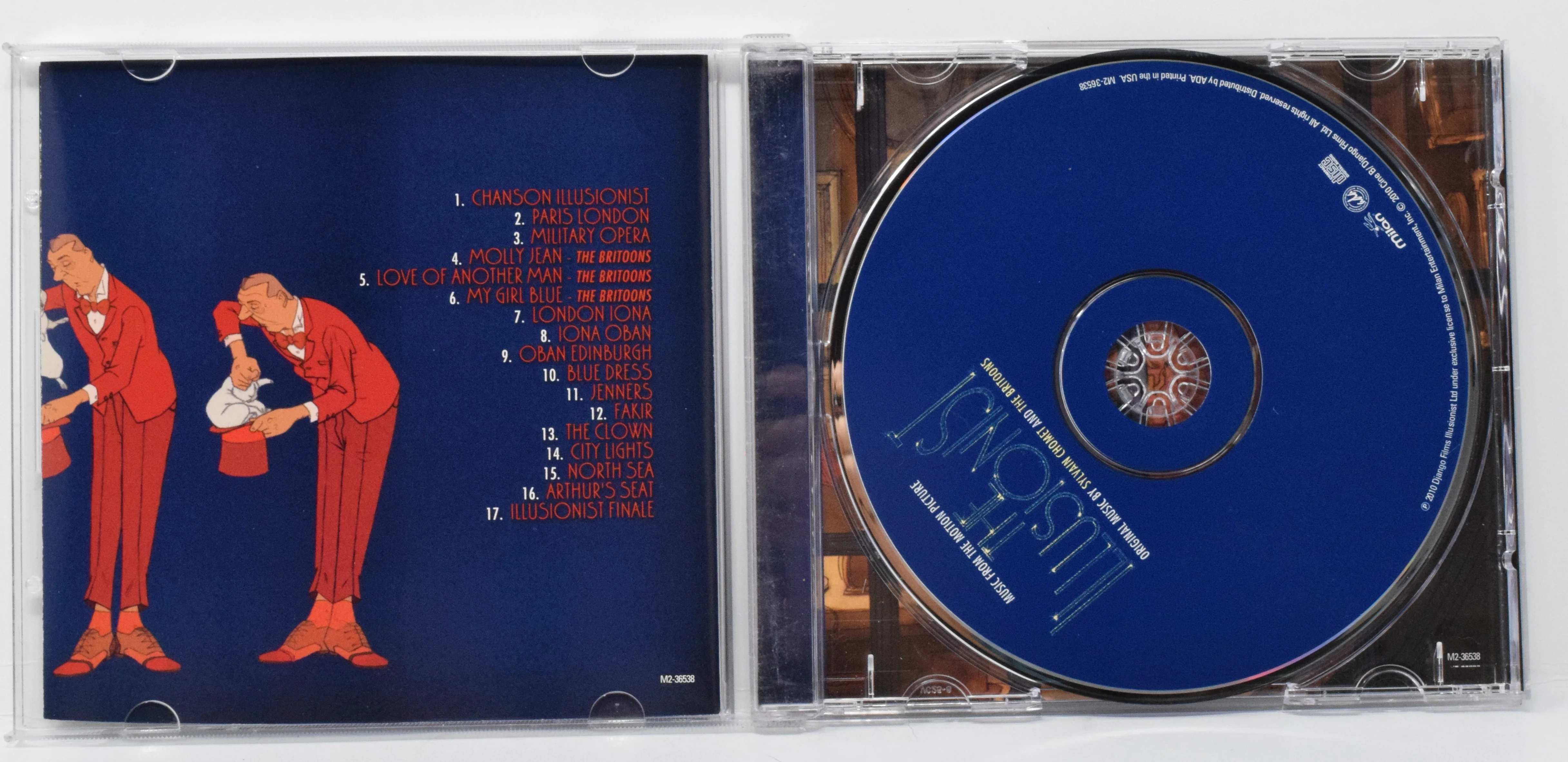 illusionist Score Soundtrack CD Sylvain Chomet Britoons - Image 3