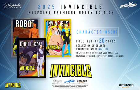 Invincible Season 1 2025 Keepsake Premiere Trading Cards Blaster Box (10/29/2025) - Image 10