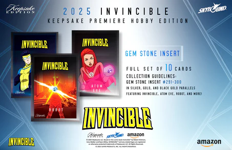 Invincible Season 1 2025 Keepsake Premiere Trading Cards Blaster Box (10/29/2025) - Image 12