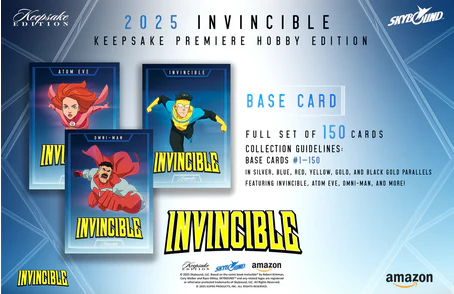 Invincible Season 1 2025 Keepsake Premiere Trading Cards Blaster Box (10/29/2025) - Image 13