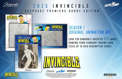 Invincible Season 1 2025 Keepsake Premiere Trading Cards Blaster Box (10/29/2025) - Image 14