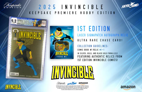 Invincible Season 1 2025 Keepsake Premiere Trading Cards Blaster Box (10/29/2025) - Image 15