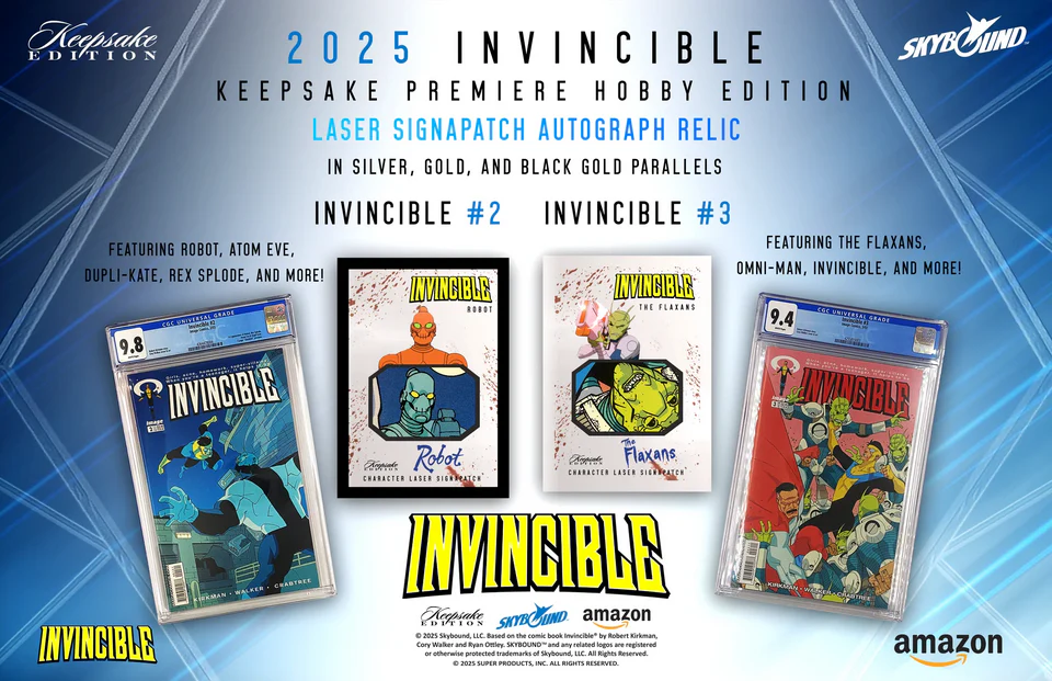Invincible Season 1 2025 Keepsake Premiere Trading Cards Blaster Box (10/29/2025) - Image 16