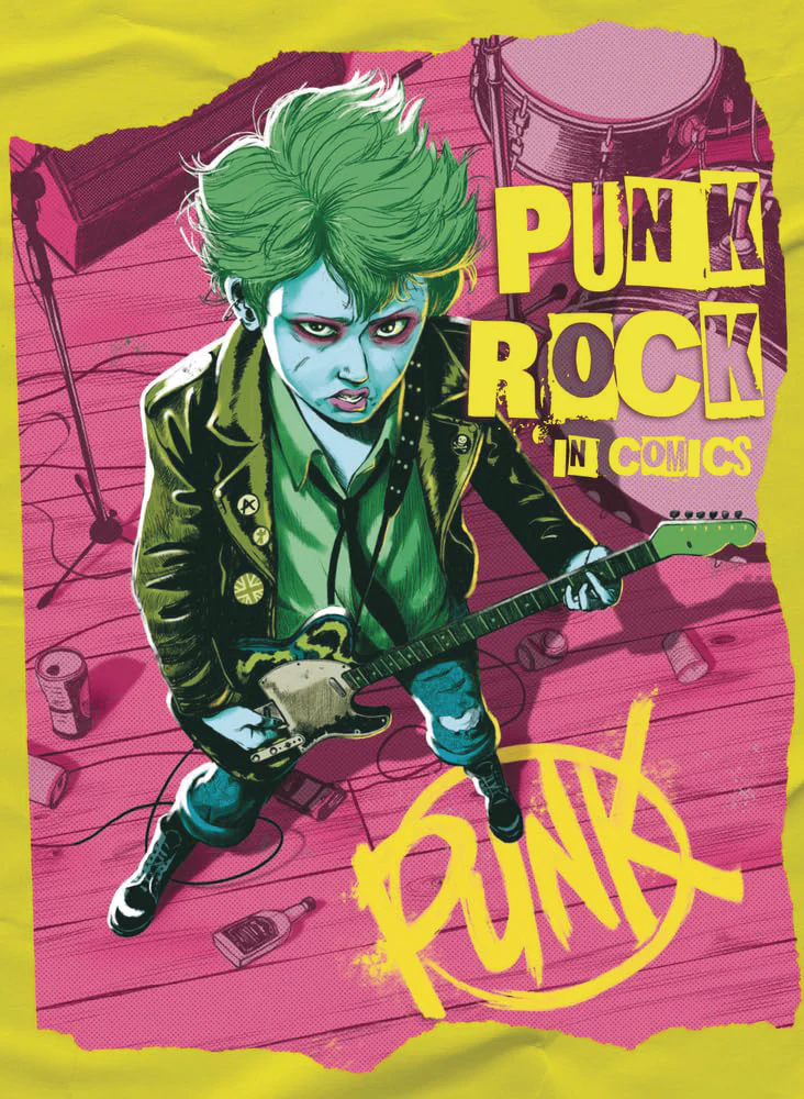 Punk Rock In Comics Hc (03/19/2025) Nbm
