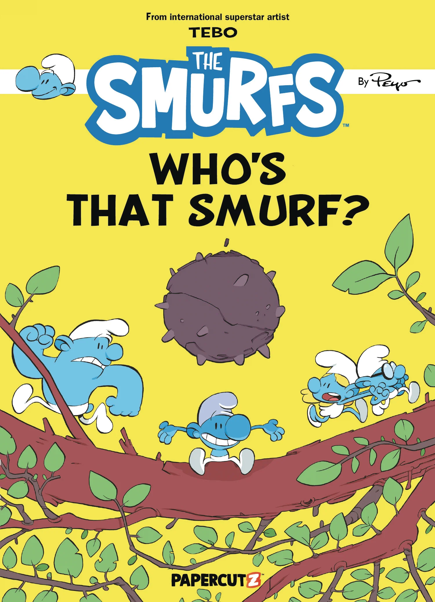 Smurfs Who Is That Smurf C Gn (03/26/2025) Papercutz