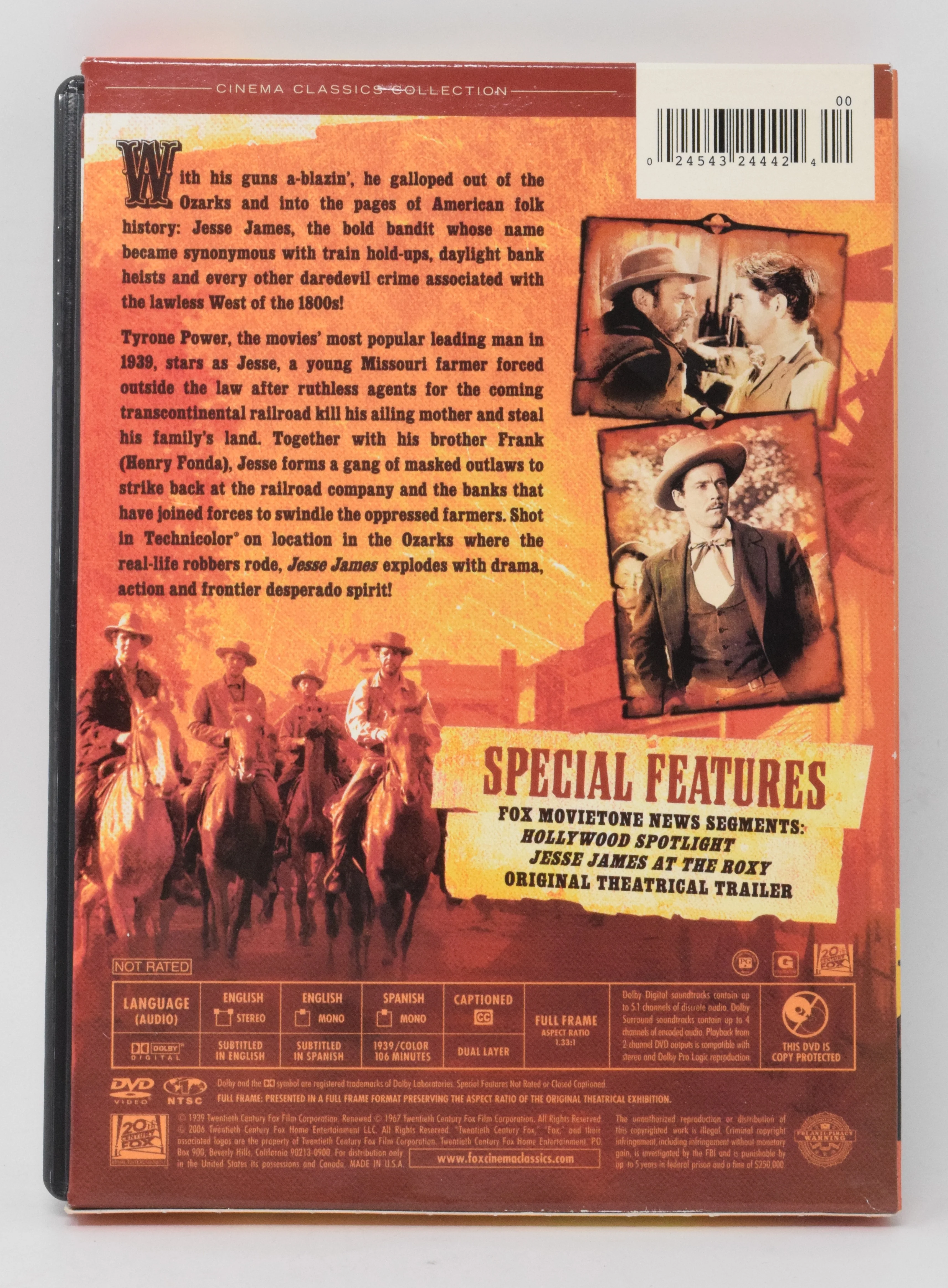 Jesse James DVD - Image 2