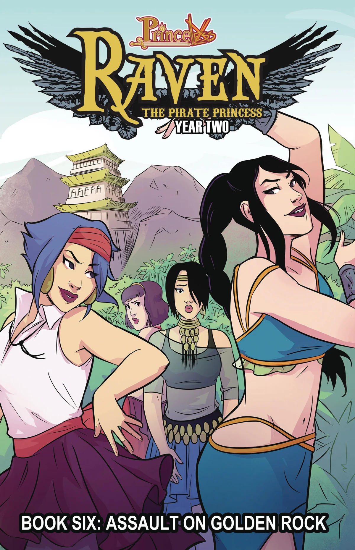 Princeless Raven Pirate Princess Tp Vol 06 Golden Rock (08/14/2024) Action Lab Entertainment