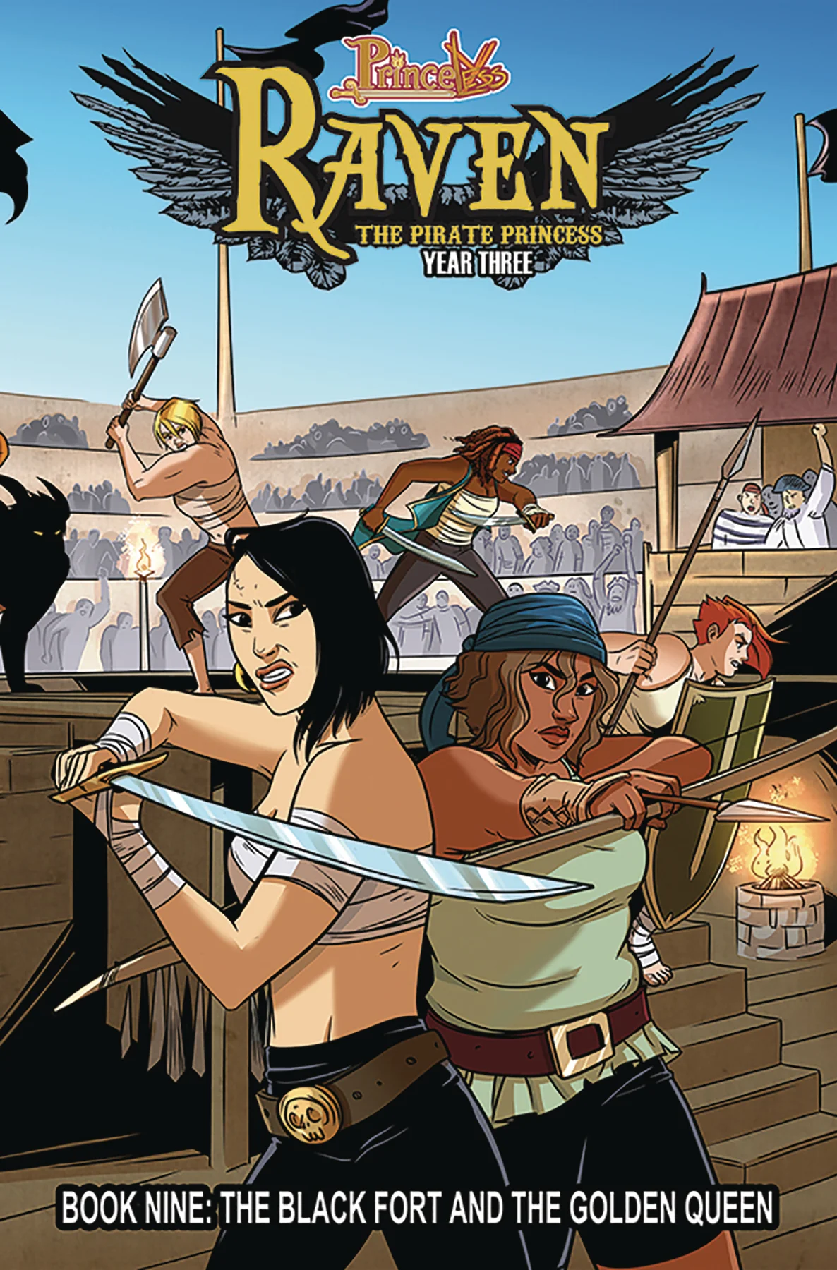 Princeless Raven Pirate Princess Tp Vol 09 Black Fort Action Lab Entertainment