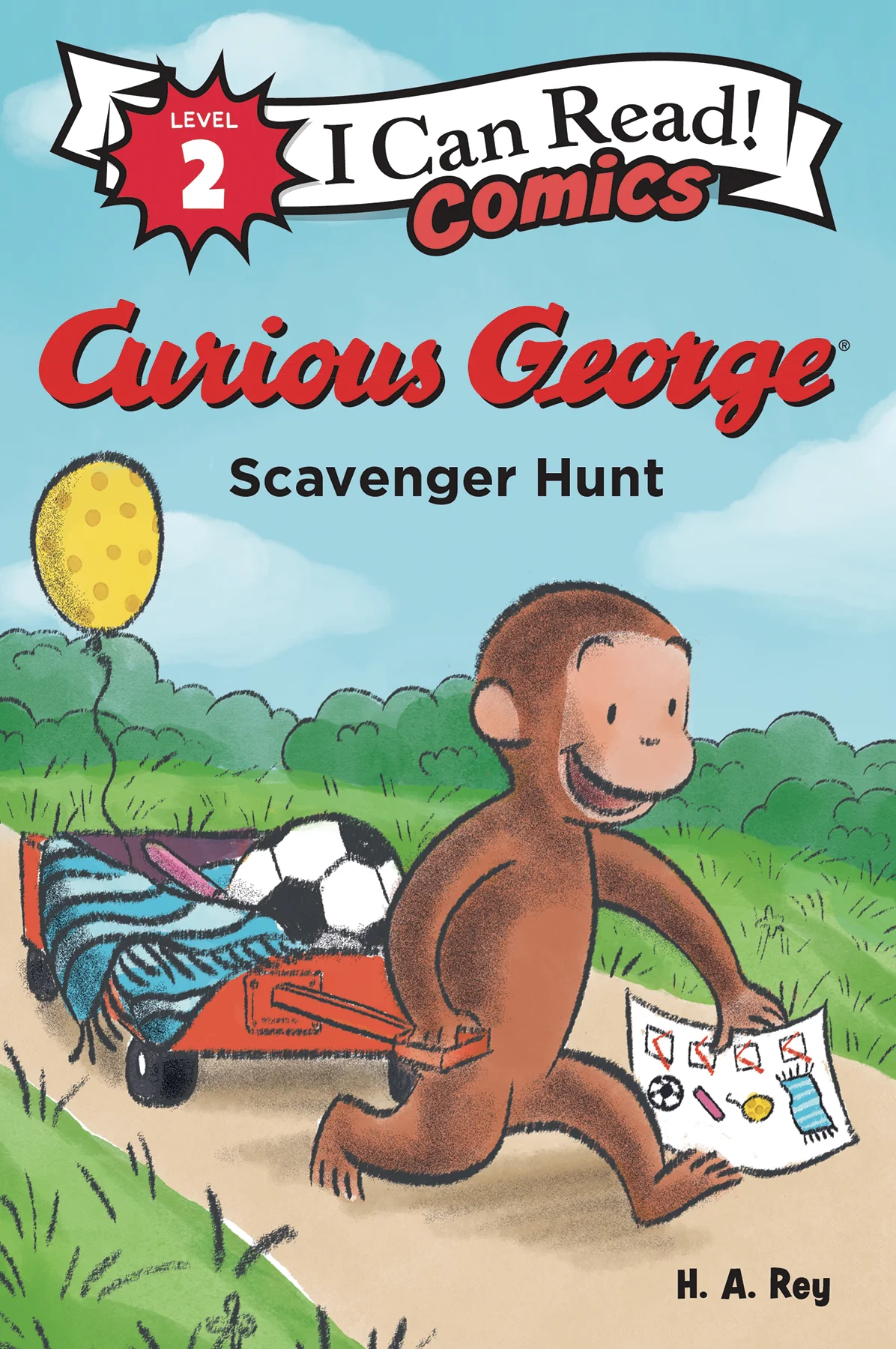 I Can Read Comics Level 2 Gn Curious George Scavenger Hunt ( (09/25/2024) Clarion Books