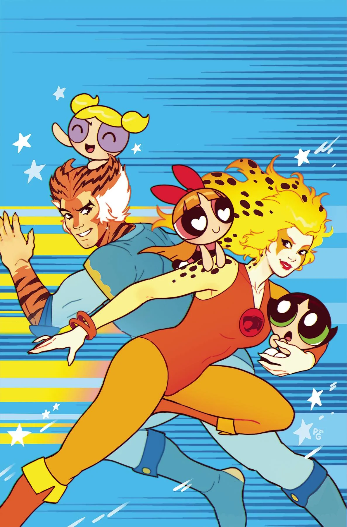 Thundercats Powerpuff Girls #3 J 1:15 Paulina Ganucheau Virgin Variant (09/03/2025) Dynamite