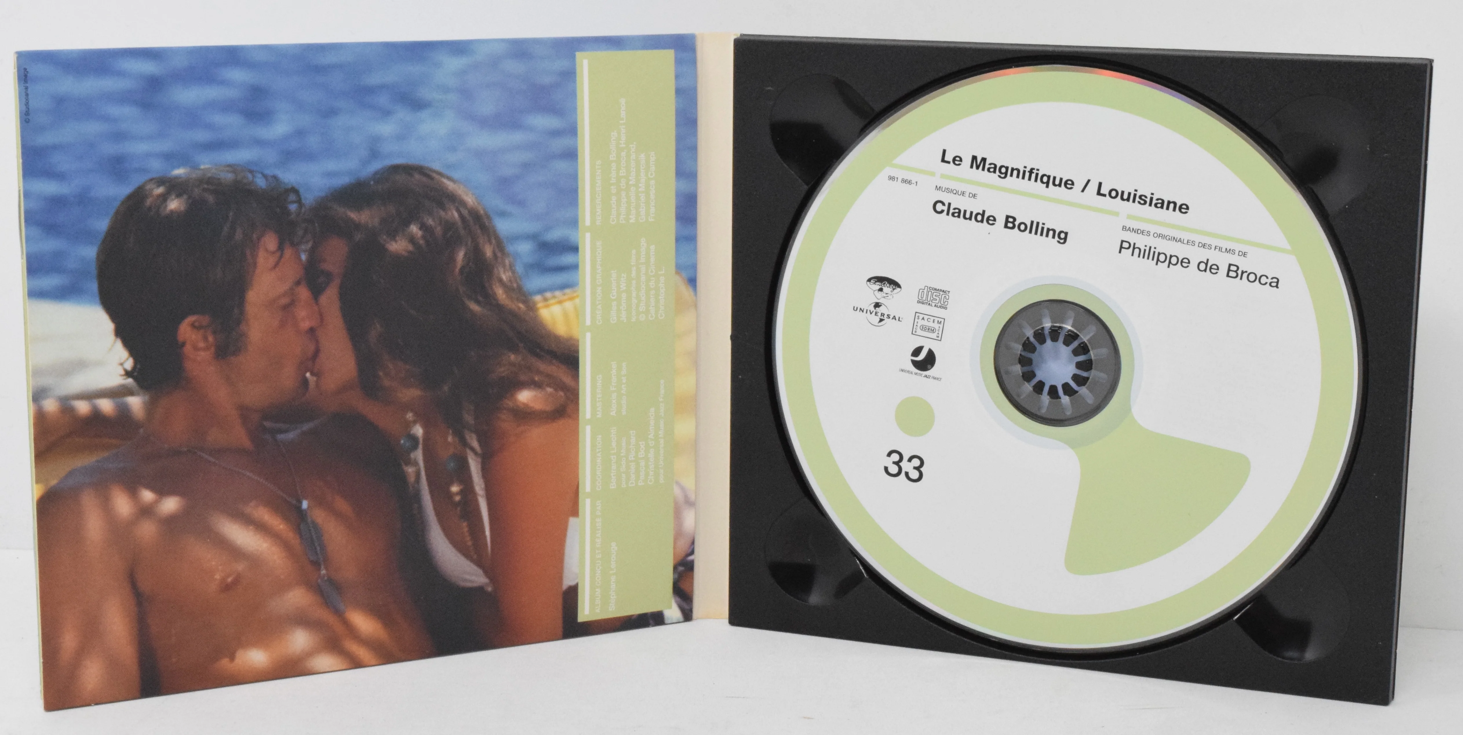 Le Magnifique Louisiane Soundtrack CD Claude Bolling - Image 3