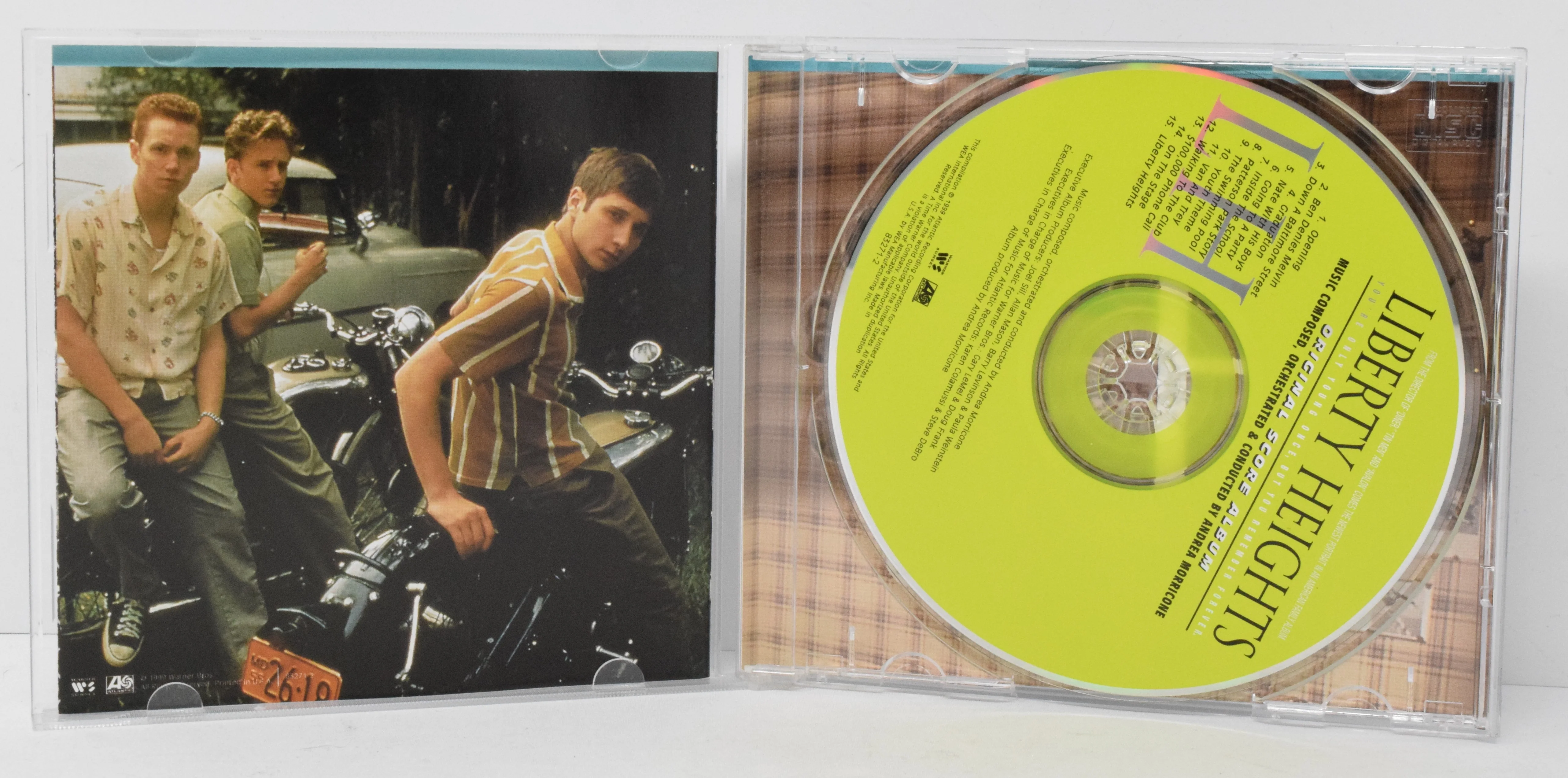 Liberty Heights Soundtrack CD Andrea Morricone Warner - Image 3