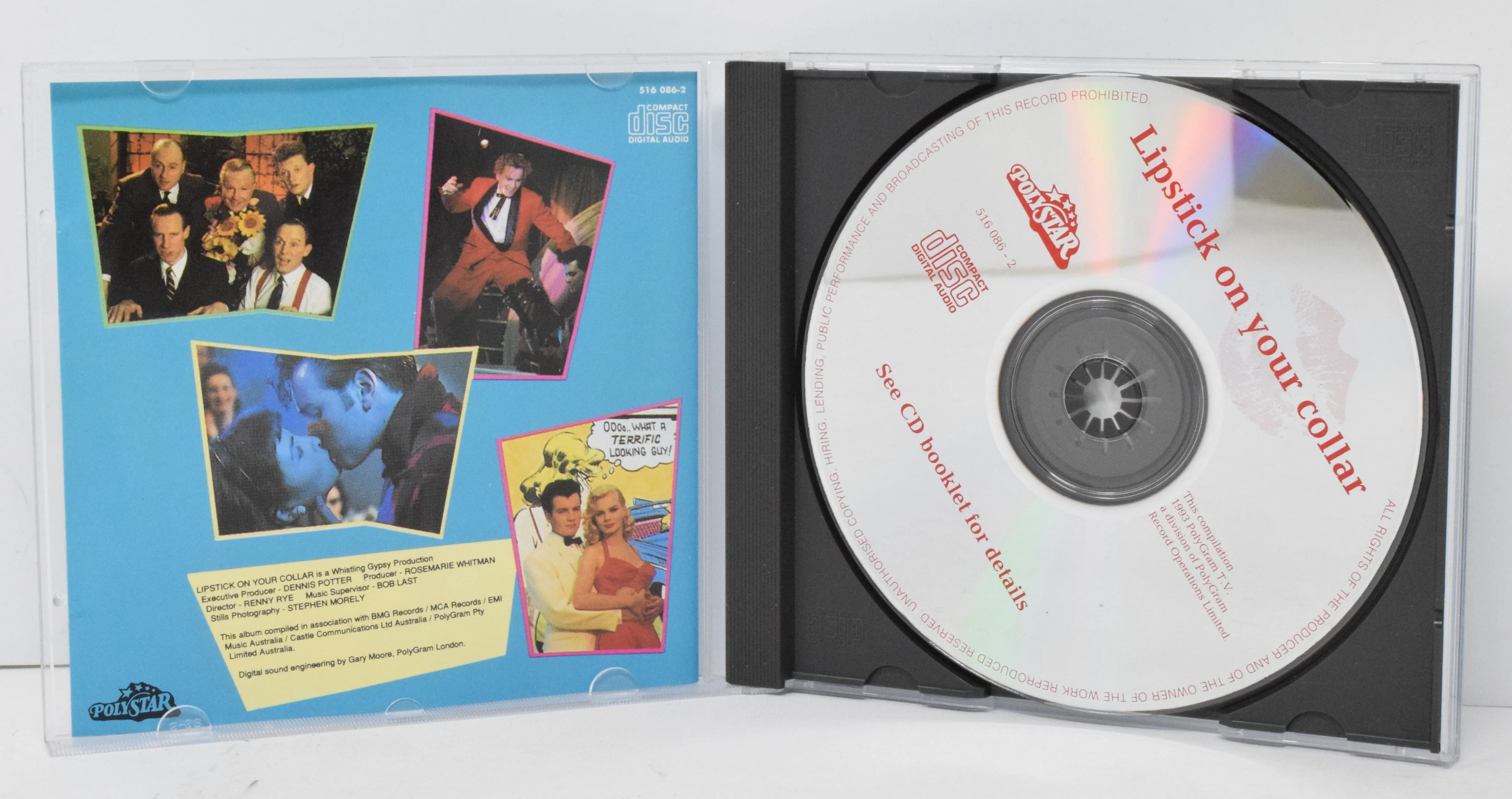 Lipstick On Your Collar Soundtrack CD Elvis Presley Connie Francis Buddy Holly - Image 3