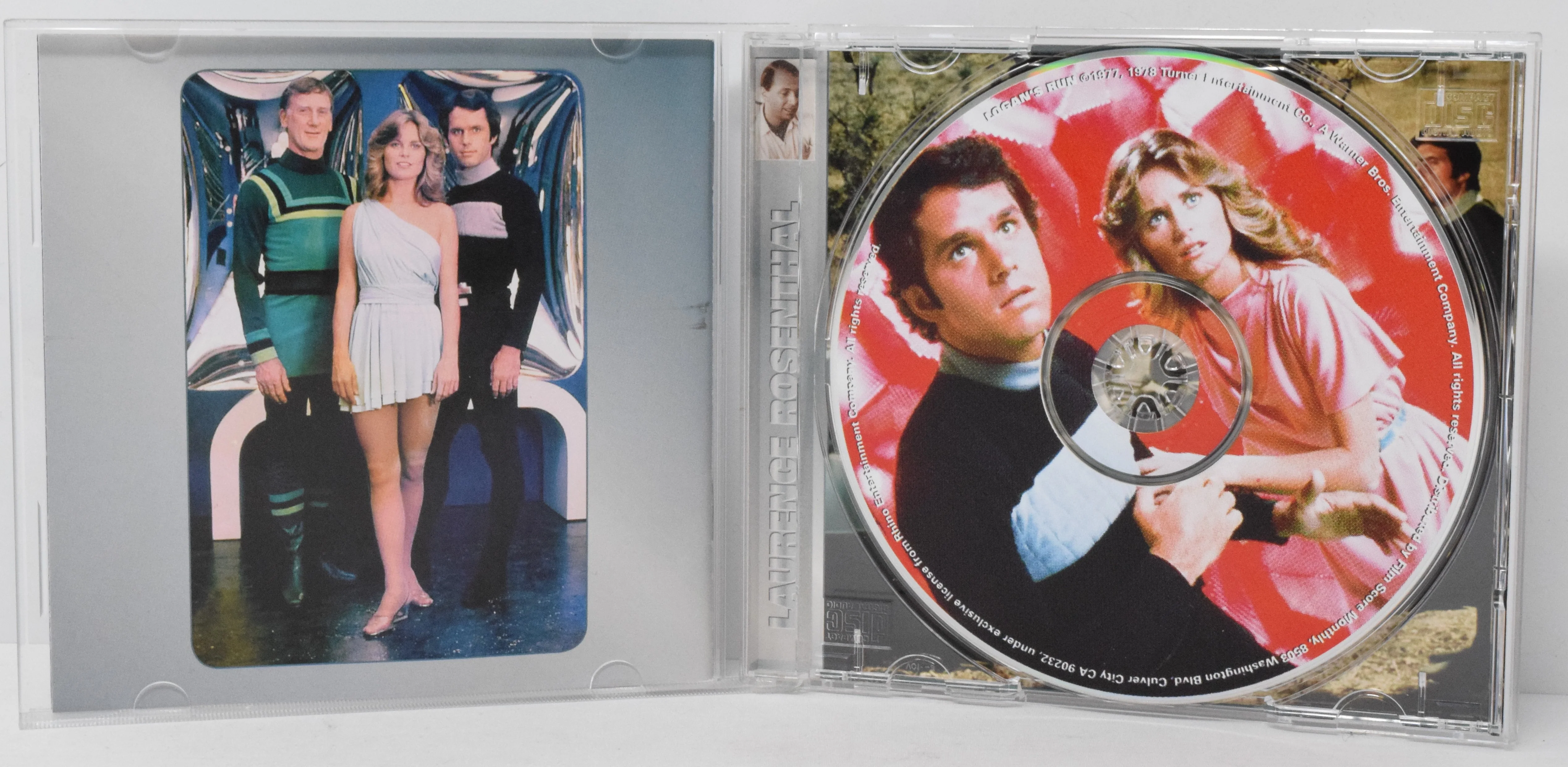 Logan’s Run Soundtrack CD Laurence Rosenthal FSM Silver Age LTD 3000 - Image 3