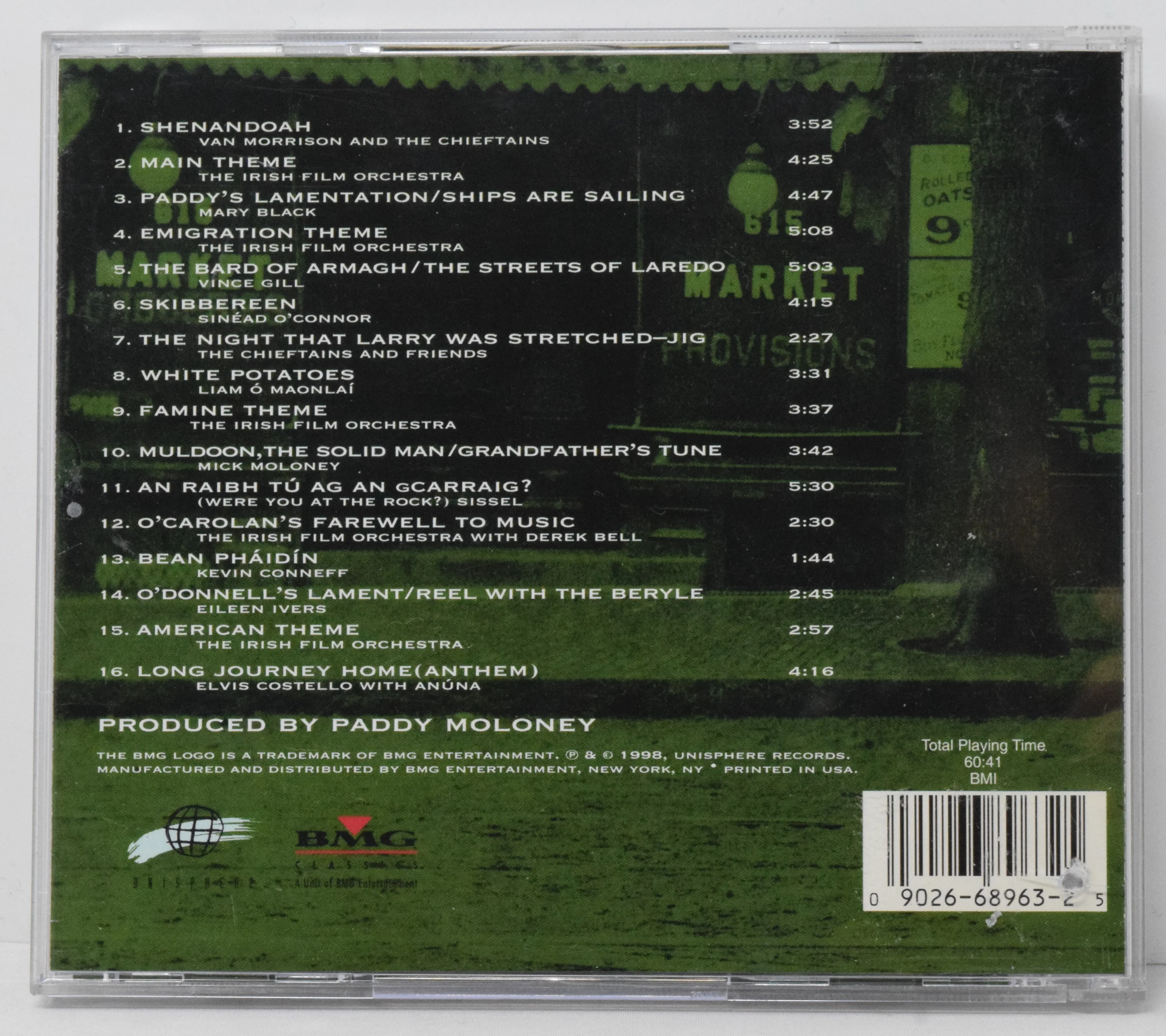 Long Journey Home Soundtrack CD BMG Elvis Costello Van Morrison Sinead O'Conner - Image 2