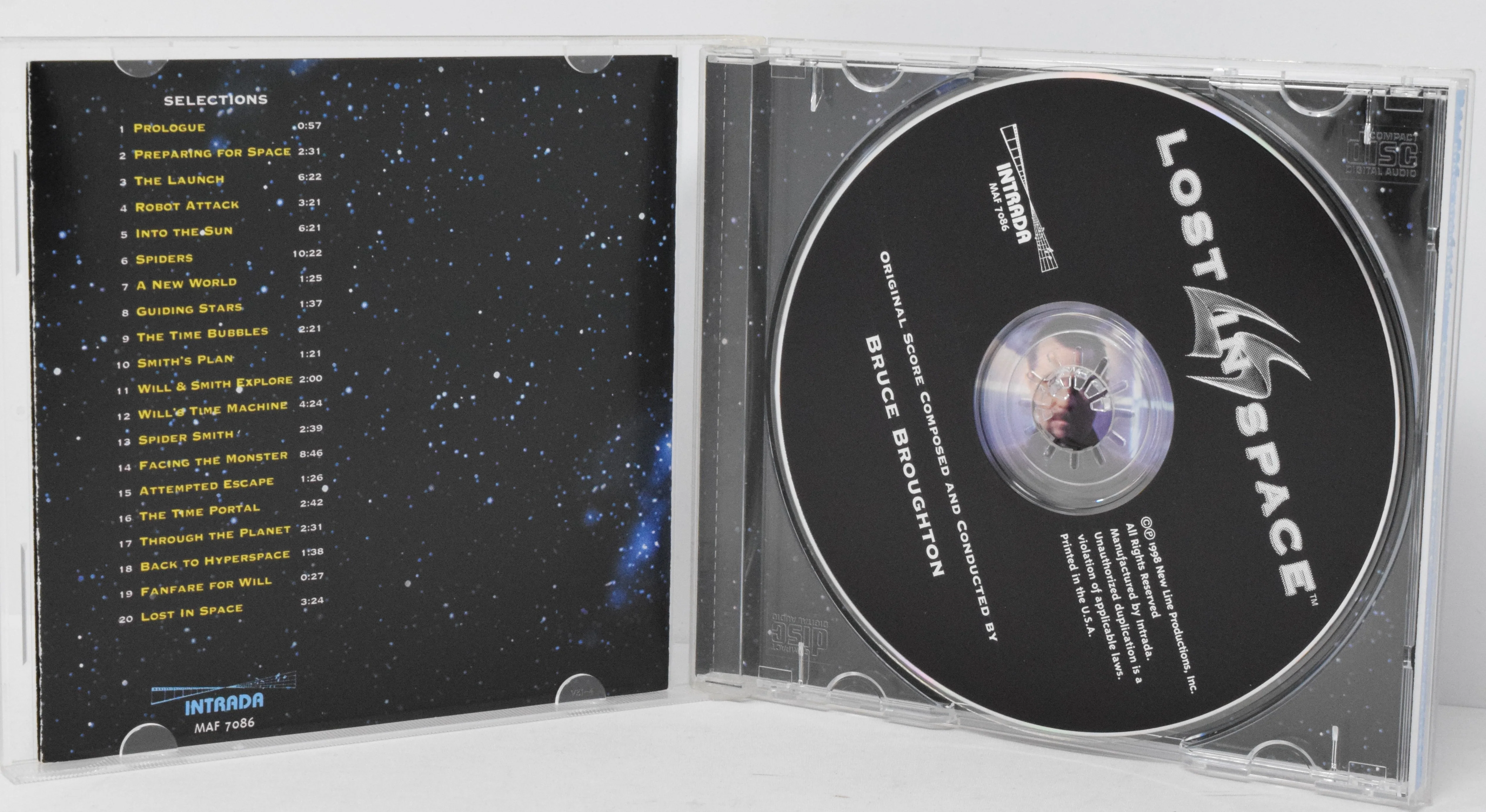 Lost In Space Score Soundtrack CD Bruce Broughton Intrada - Image 3