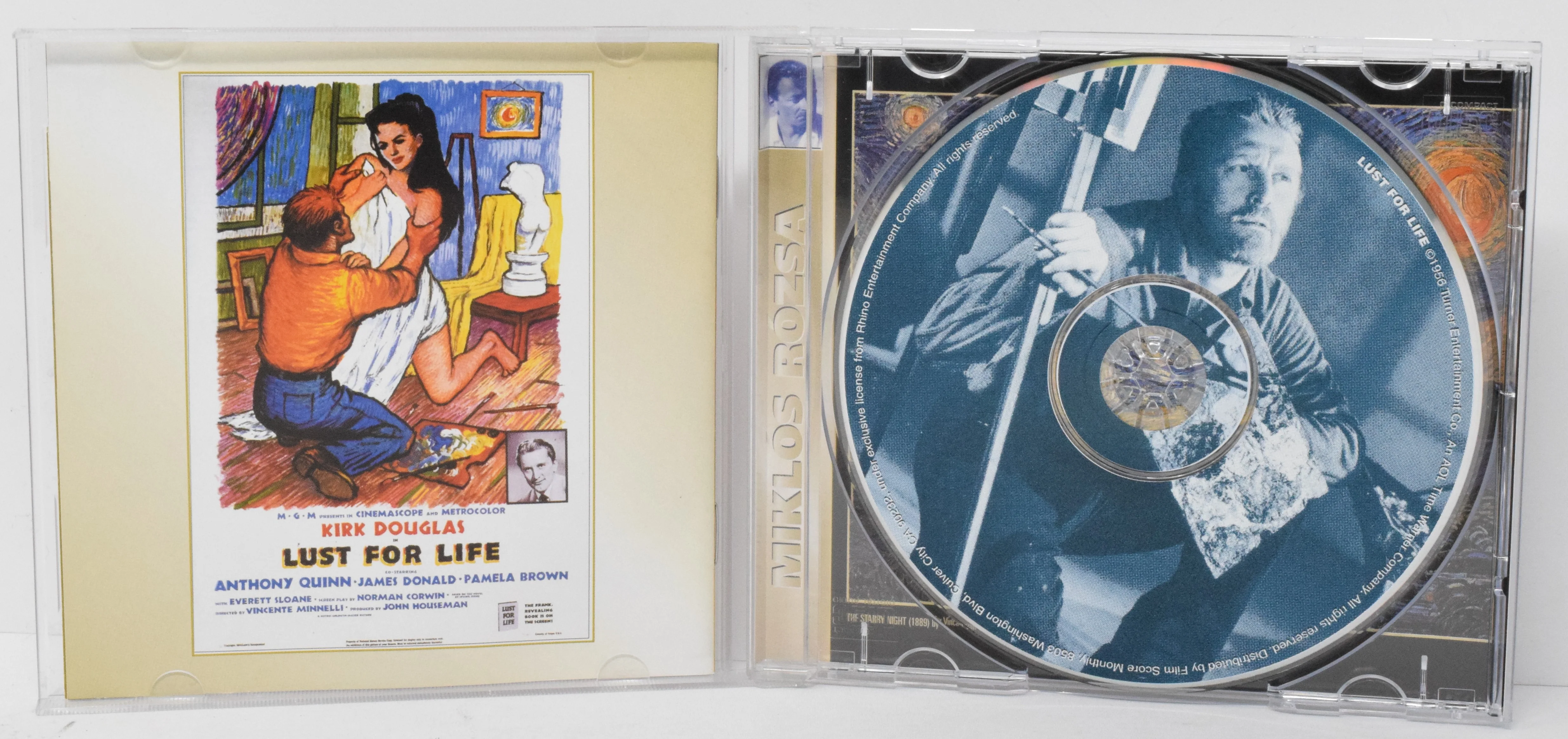 Lust For Life Soundtrack CD Miklos Rozsa Film Score Golden Age LTD 3000 - Image 3