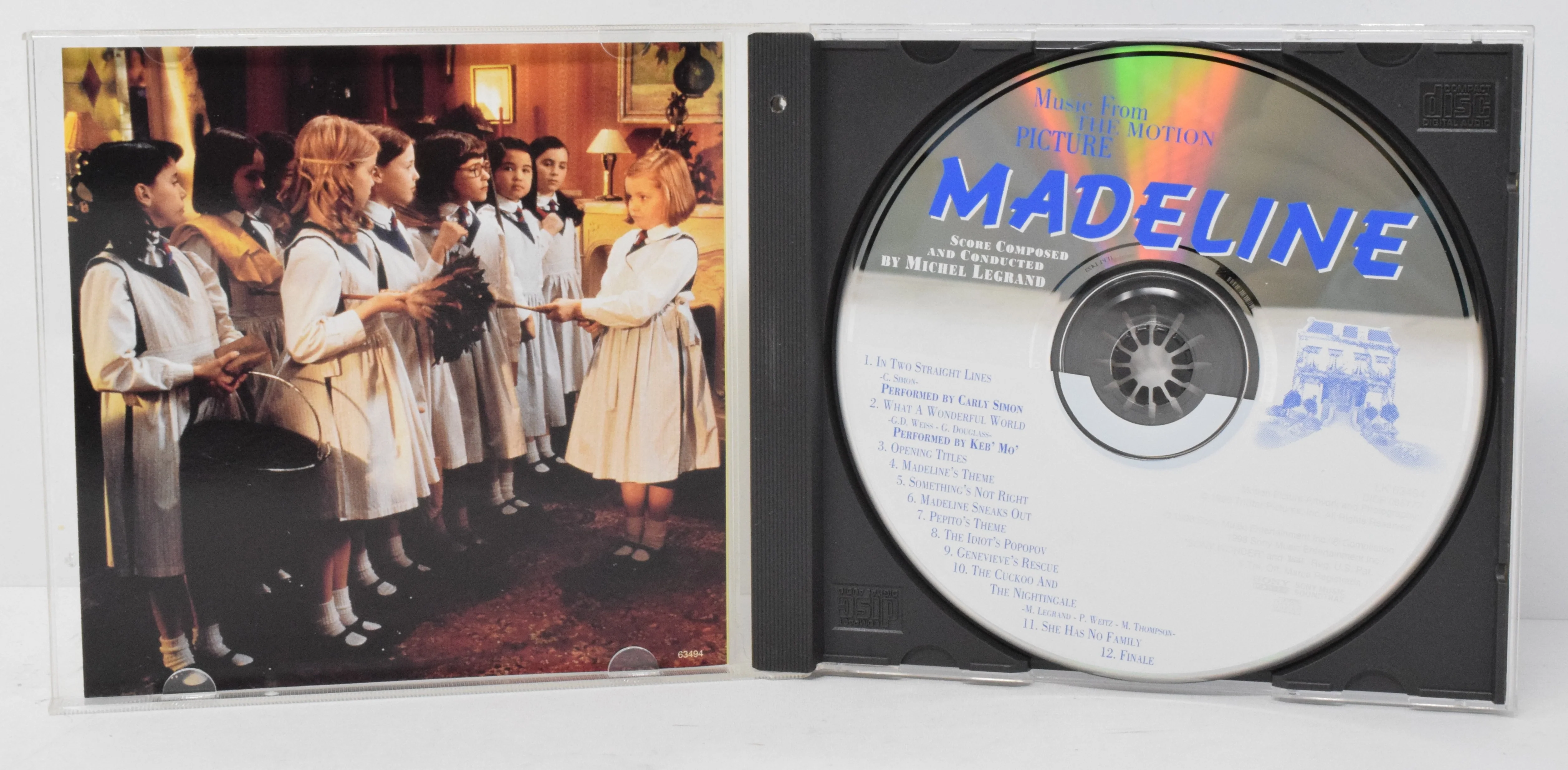 Madeline Soundtrack CD Michel Legrand Sony - Image 3