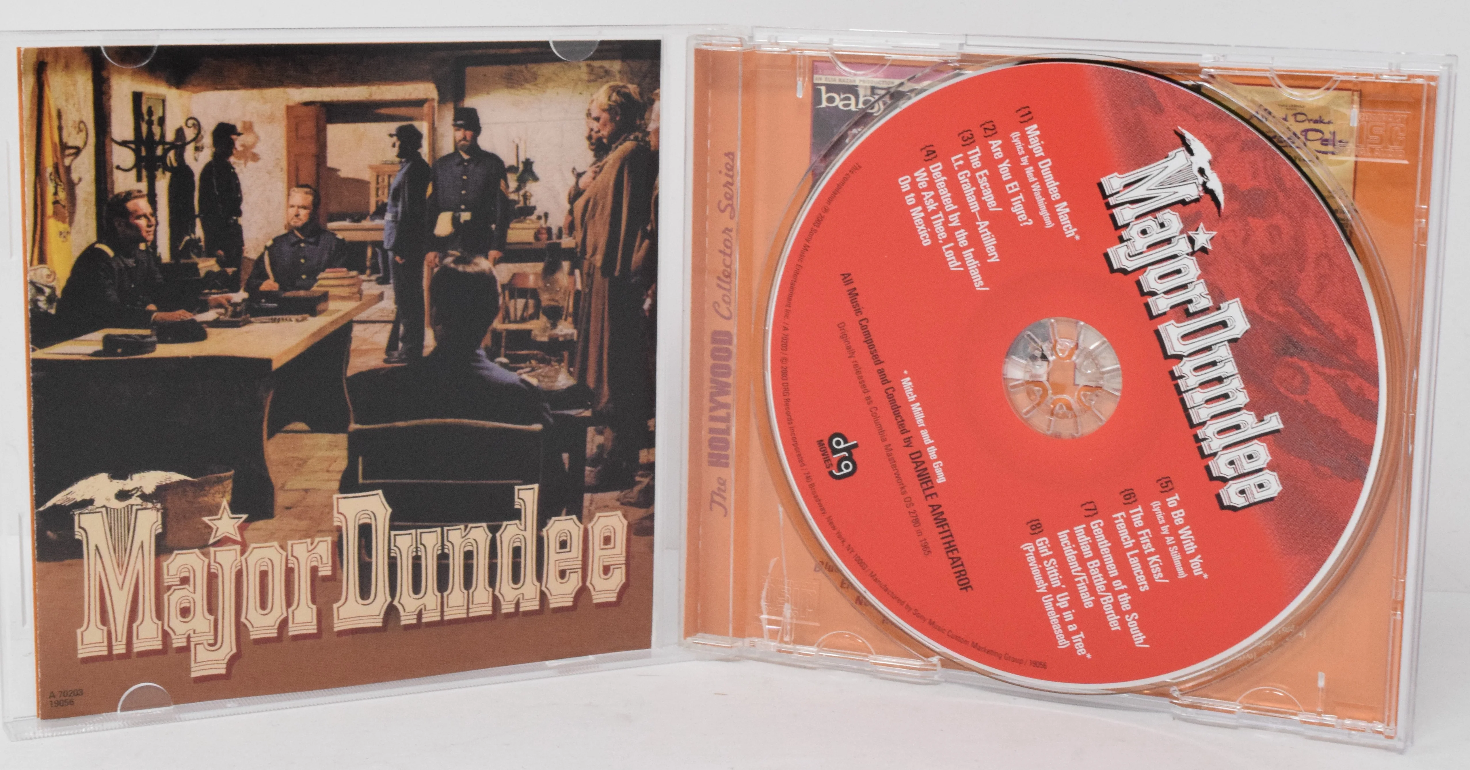 Major Dundee Soundtrack CD Daniele Amfitheatrof DRG - Image 4