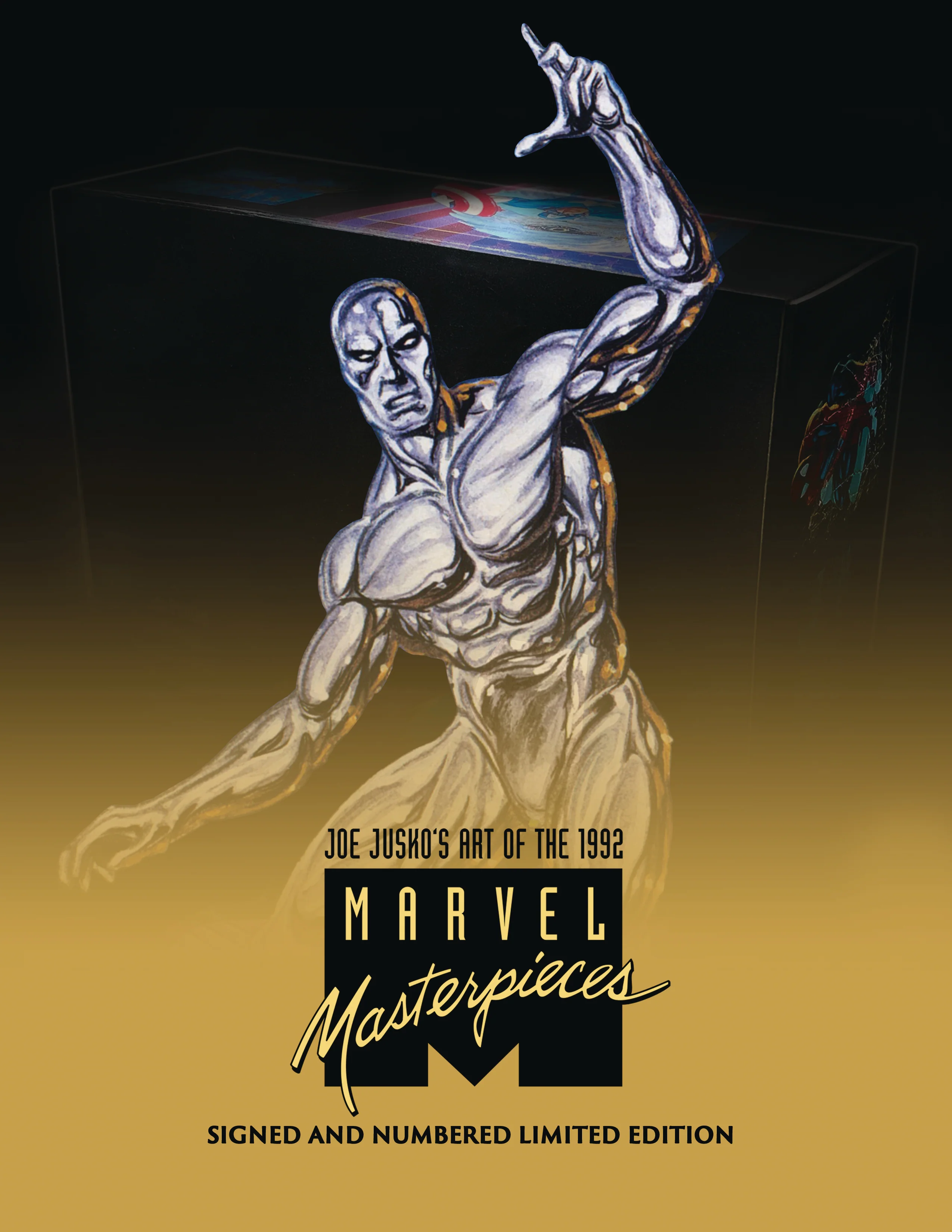 JOE JUSKO'S ART OF THE 1992 MARVEL MASTERPIECES FPG 2024 NM Signed