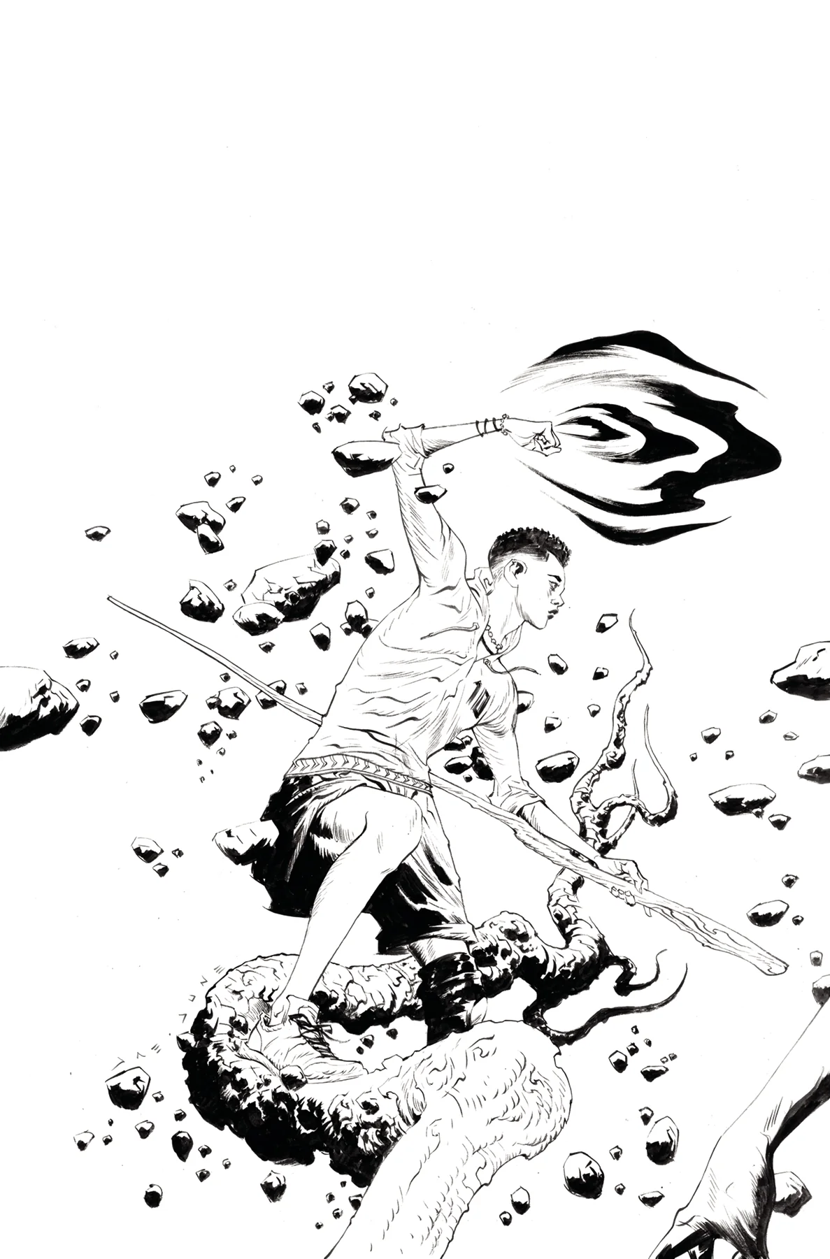 Captain Planet #2 I 1:15 Jae Lee Line Art Virgin (07/23/2025) Dynamite