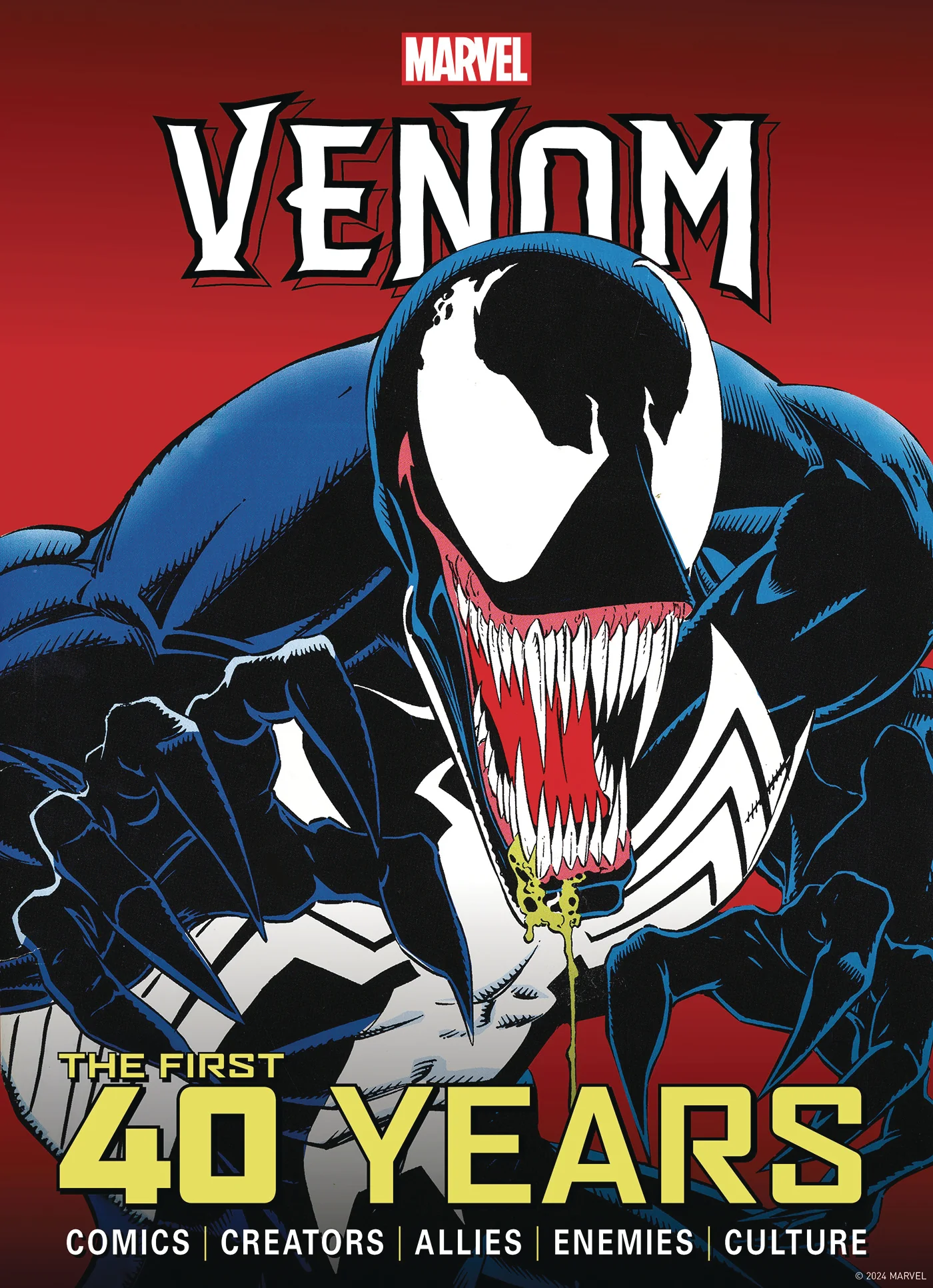 Marvels Venom The First 40 Years Hc (09/03/2025) Titan