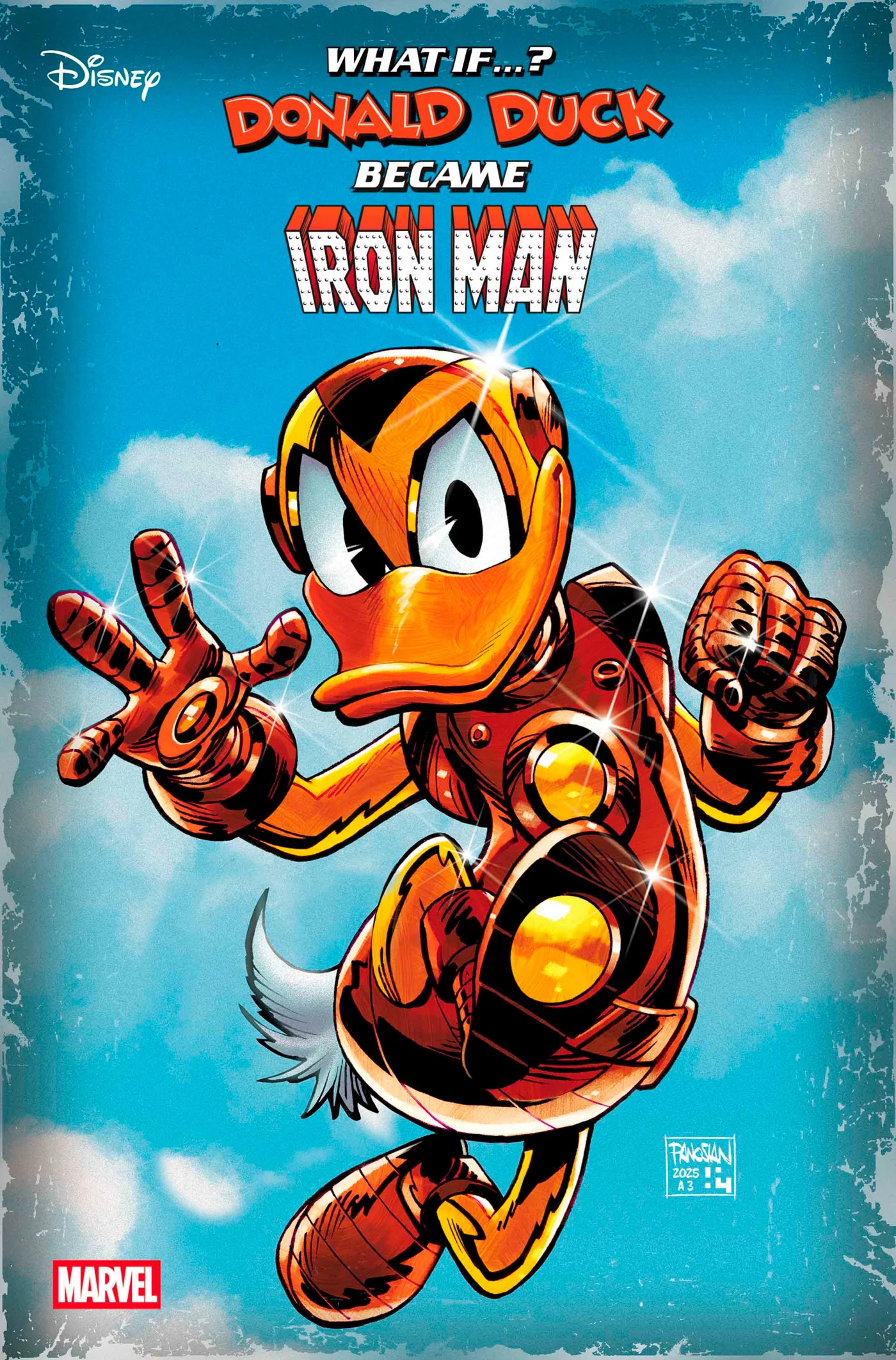 What If Donald Duck Became Iron Man #1 B Dan Panosian Variant (05/28/2025) Marvel