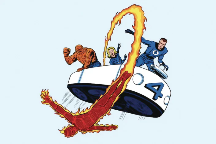 Fantastic Four Little Golden Book Hc (05/07/2025) Golden Books
