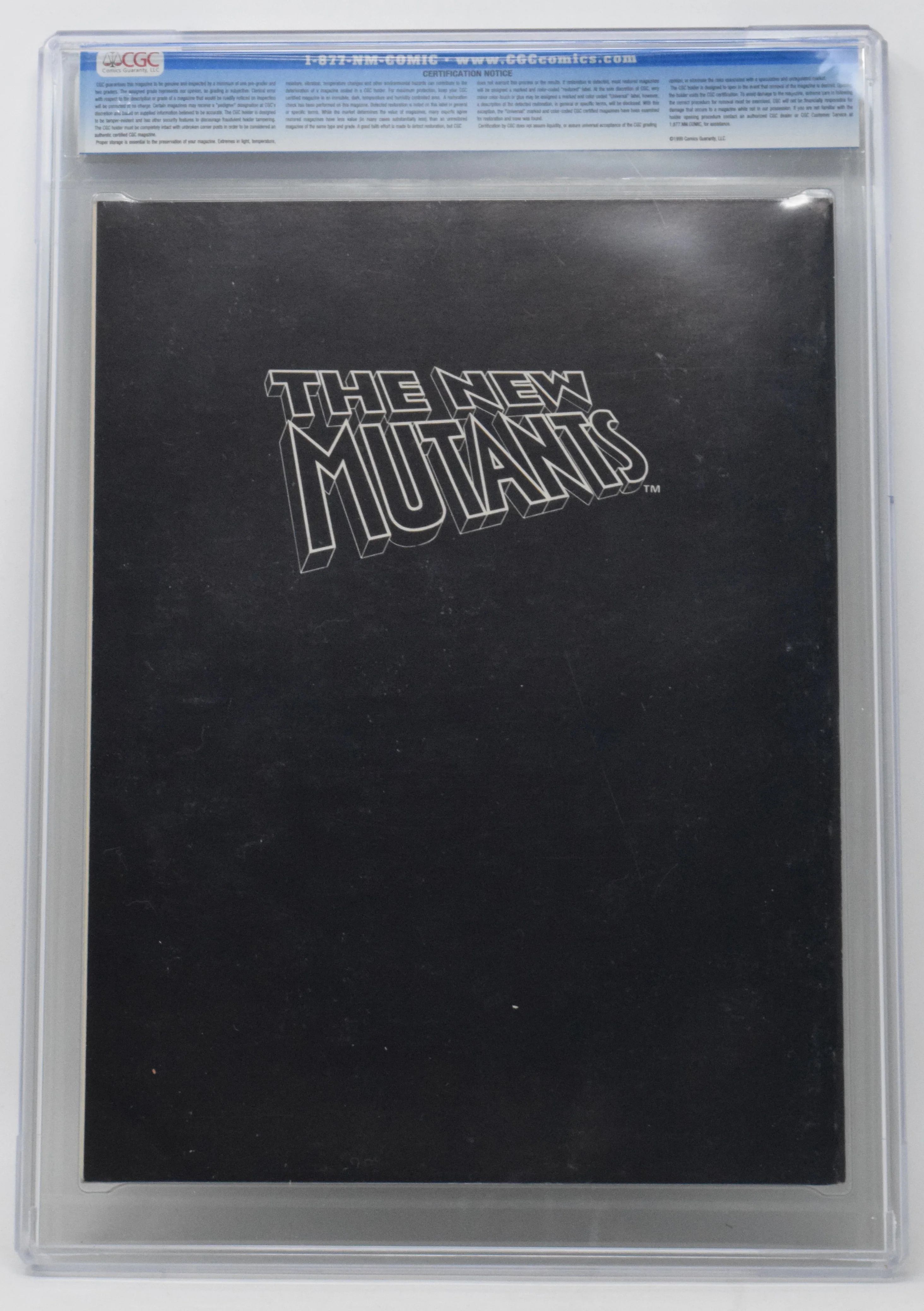 Marvel Graphic Novel 4 1982 CGC 8.0 1st New Mutants X-Men - Image 2