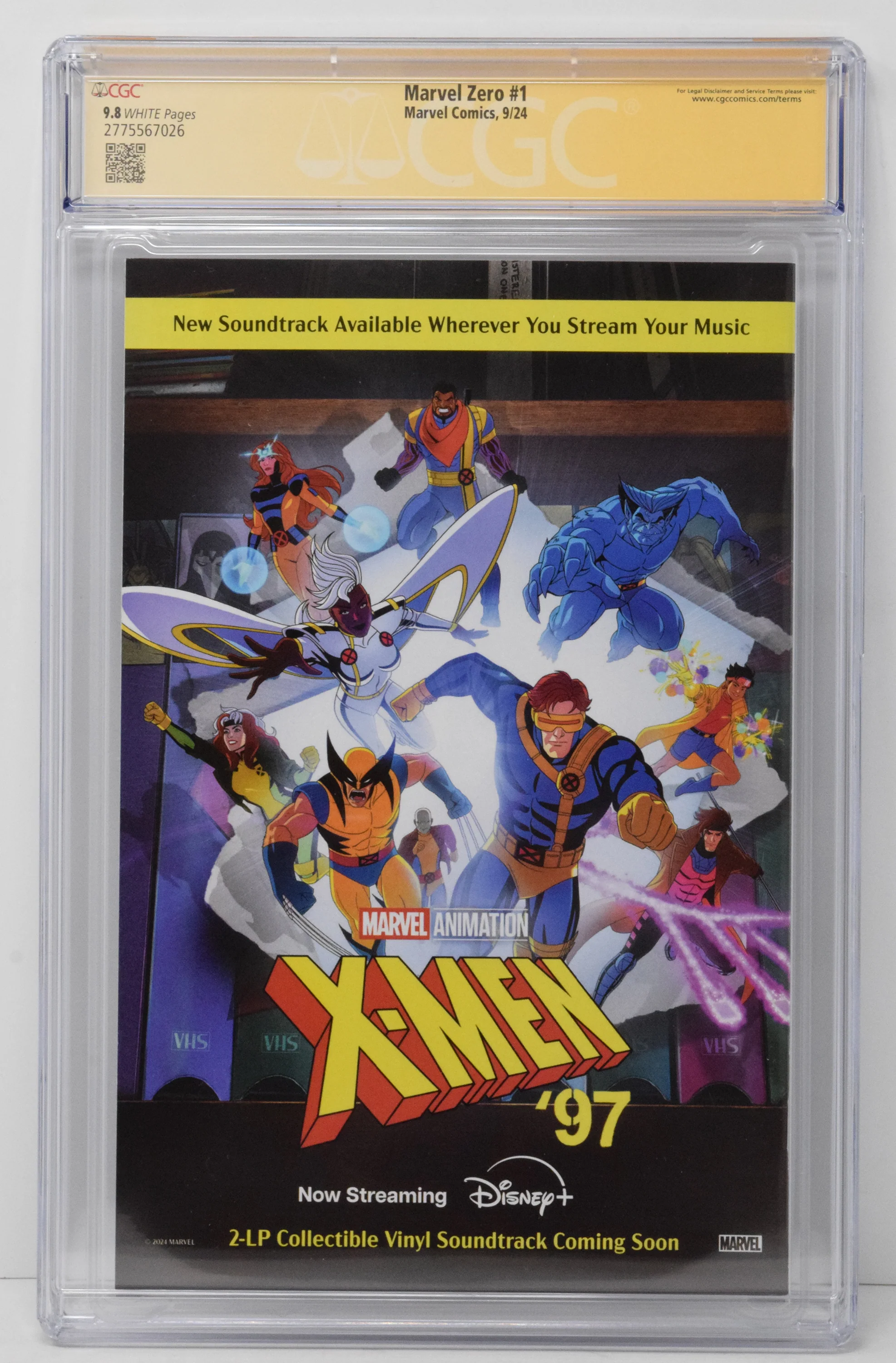 Marvel Zero [2024] #1 A Marvel 2024 Iban Coello CGC SS 9.8 SIGNED Jed MacKay - Image 2
