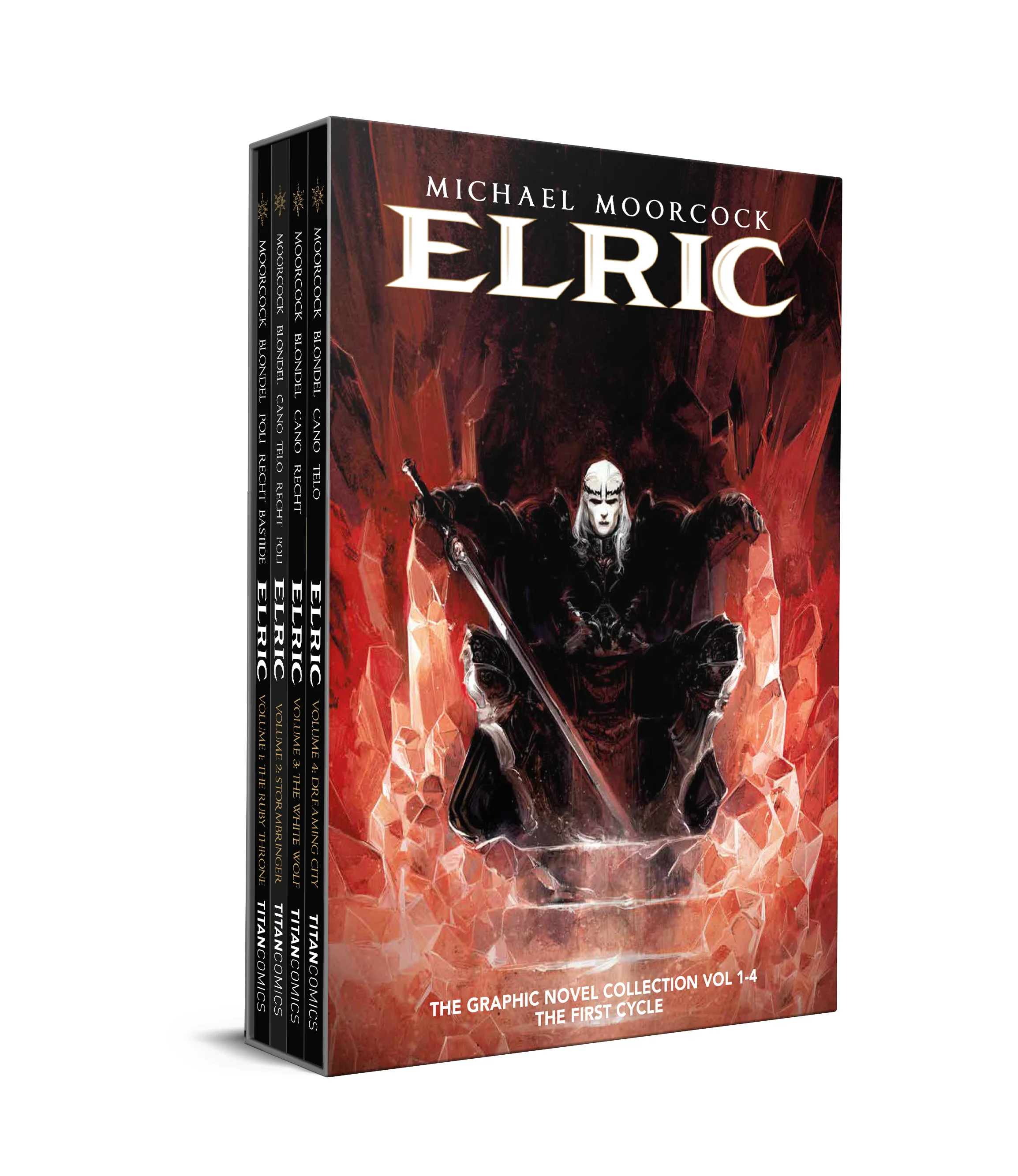Michael Moorcock Elric Hc Box Set (06/19/2024) Titan Comics