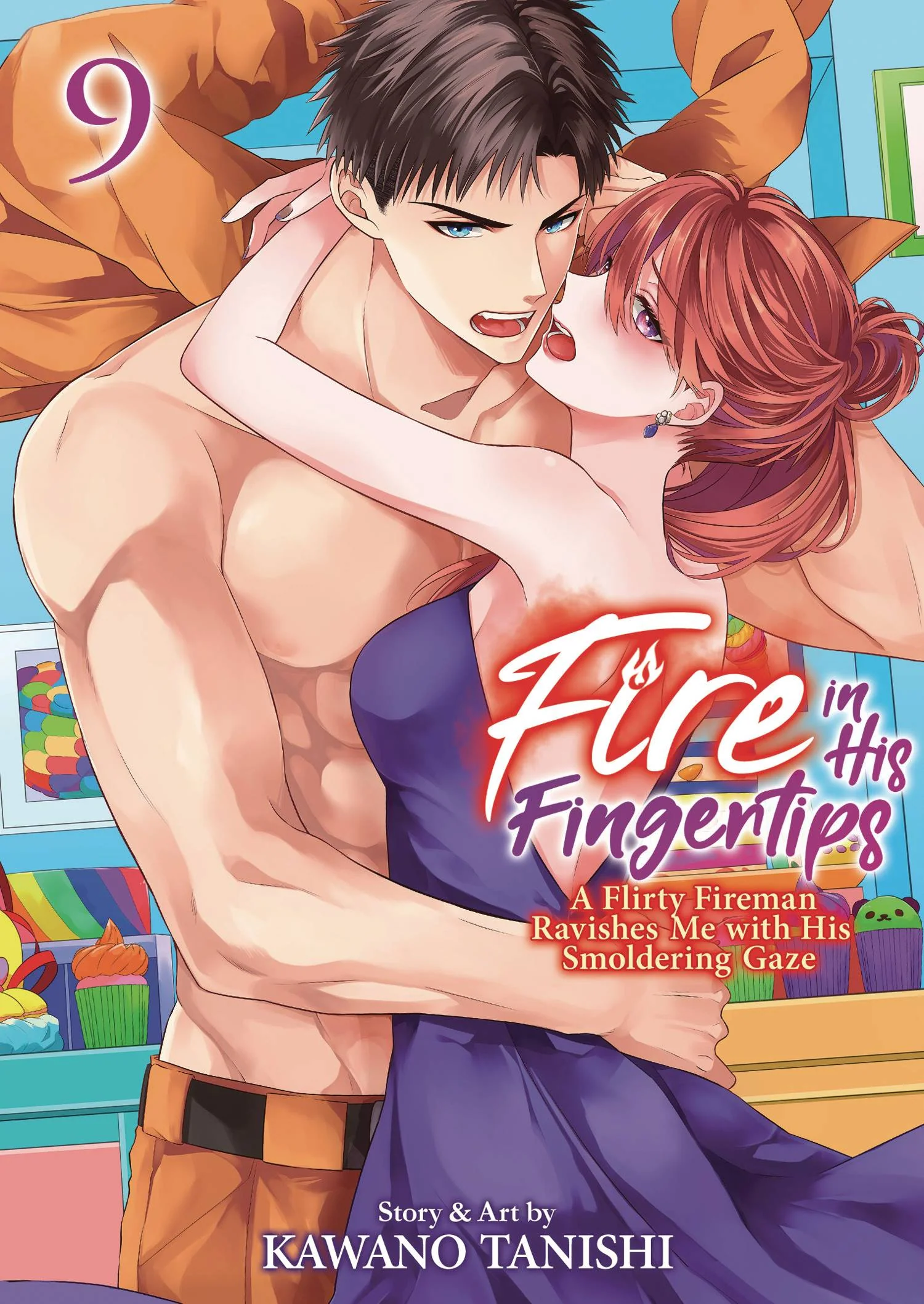 Fire In His Fingertips Fireman Smoldering Gaze Gn Vol 09 (Mr (08/13/2025) Steamship