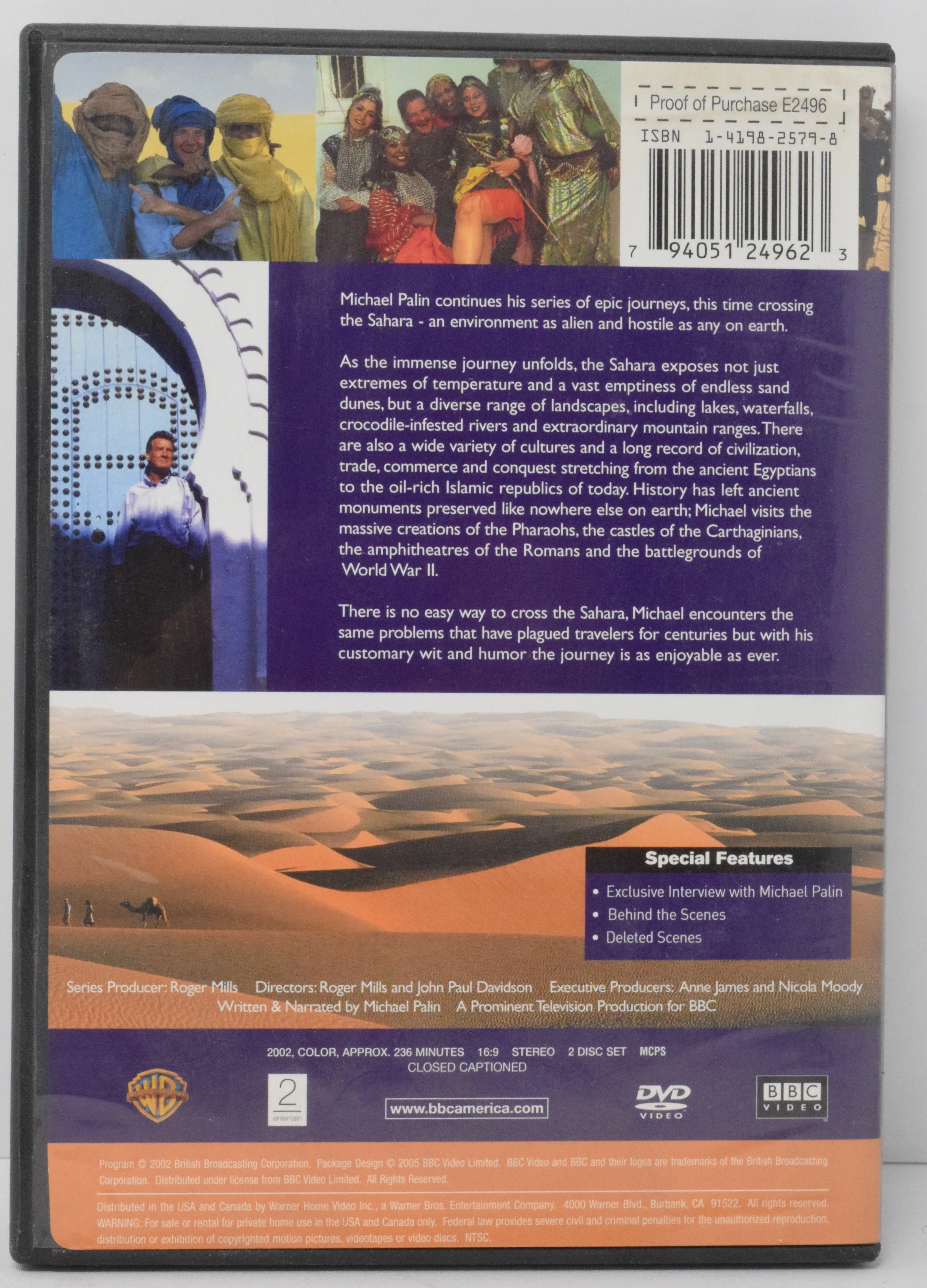 Michael Palin Sahara DVD - Image 2