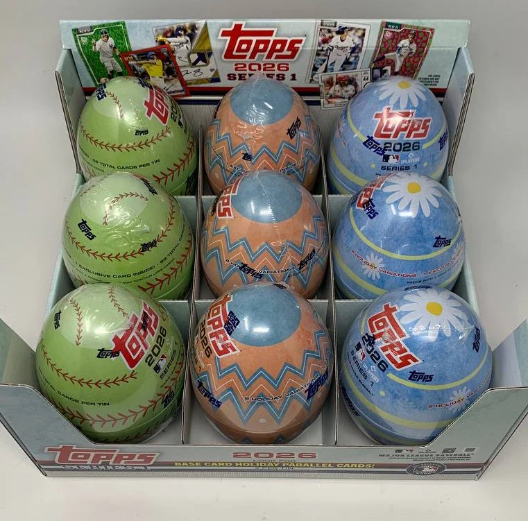 MLB Baseball Series 1 Trading Cards Topps 2026 Retail Tin (04/01/2026)