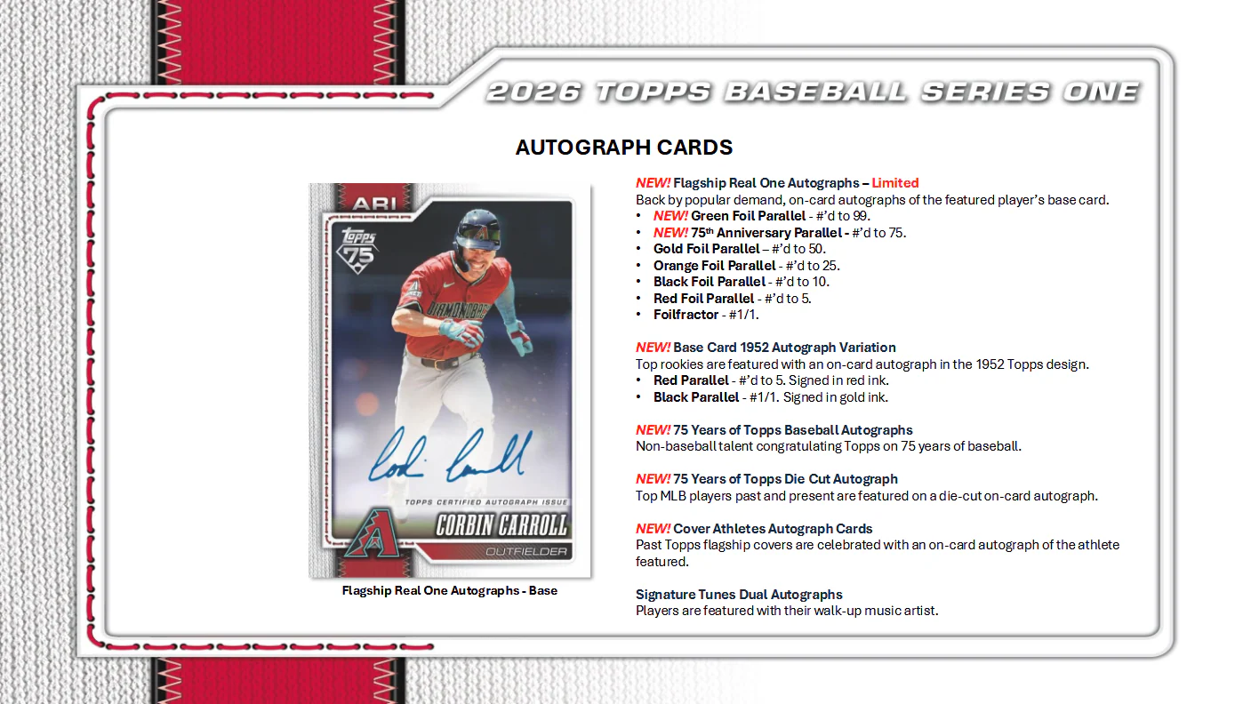 MLB Baseball Series 1 Trading Cards Topps 2026 Retail Tin (04/01/2026) - Image 13