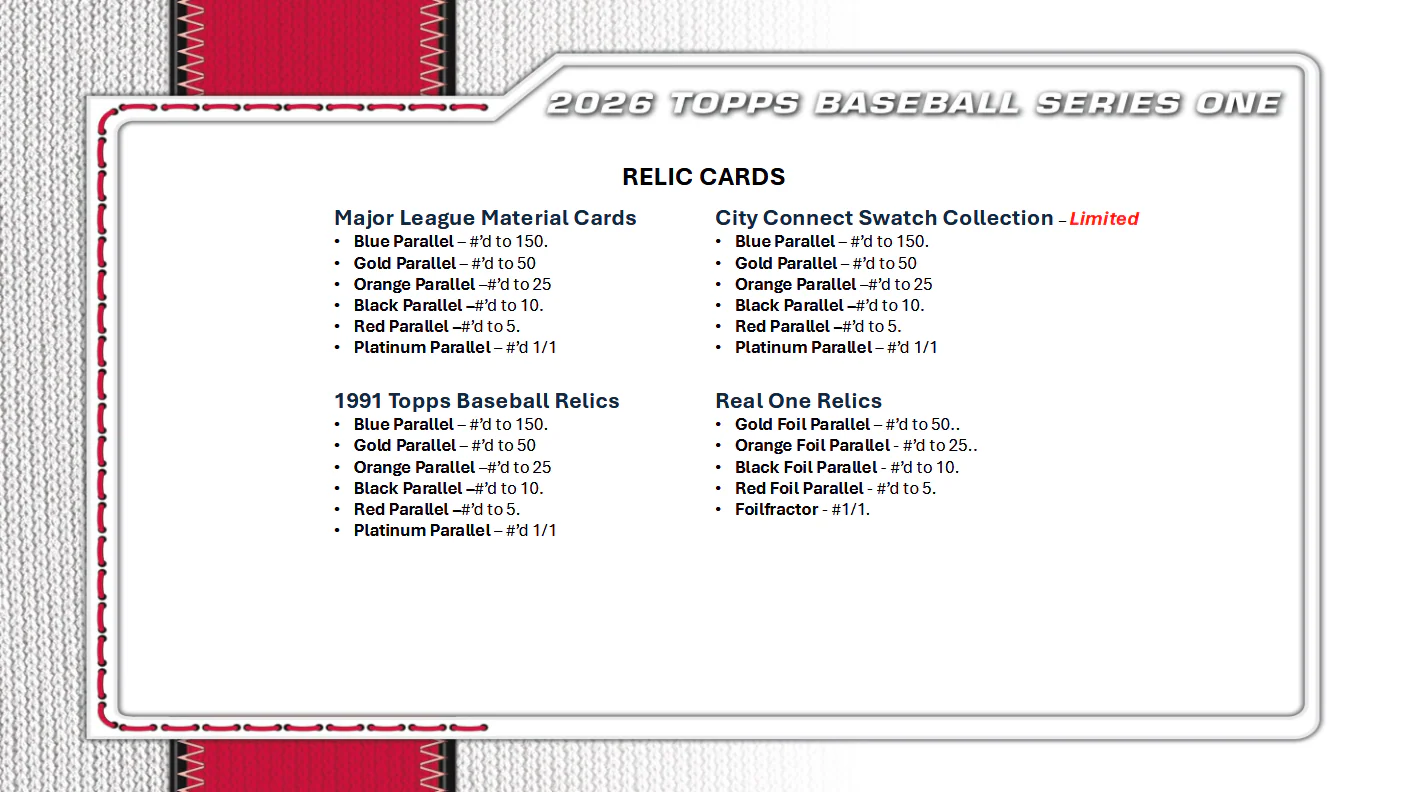 MLB Baseball Series 1 Trading Cards Topps 2026 Retail Tin (04/01/2026) - Image 14