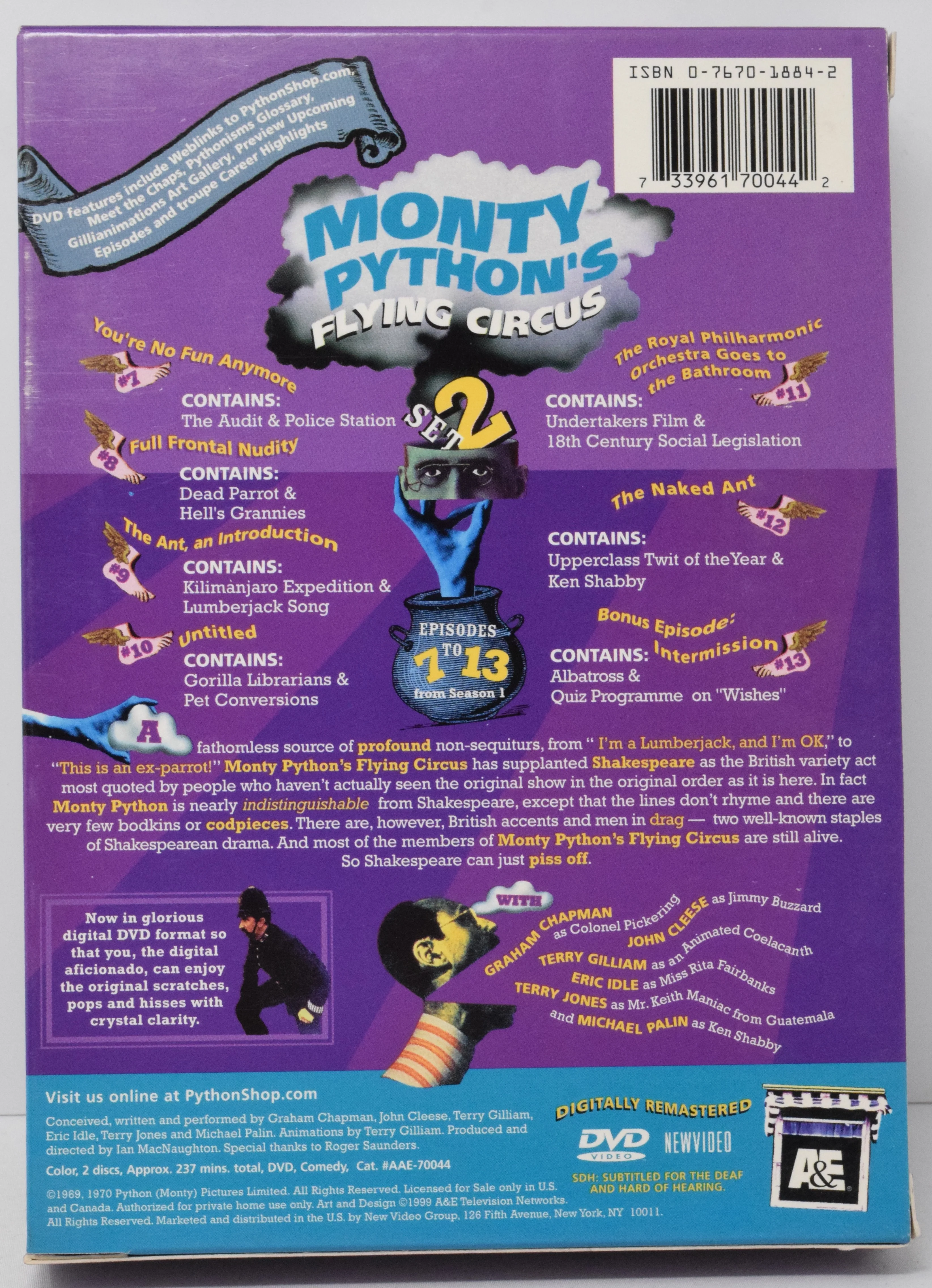 Monty Python's Flying Circus DVD 2 Set - Image 2