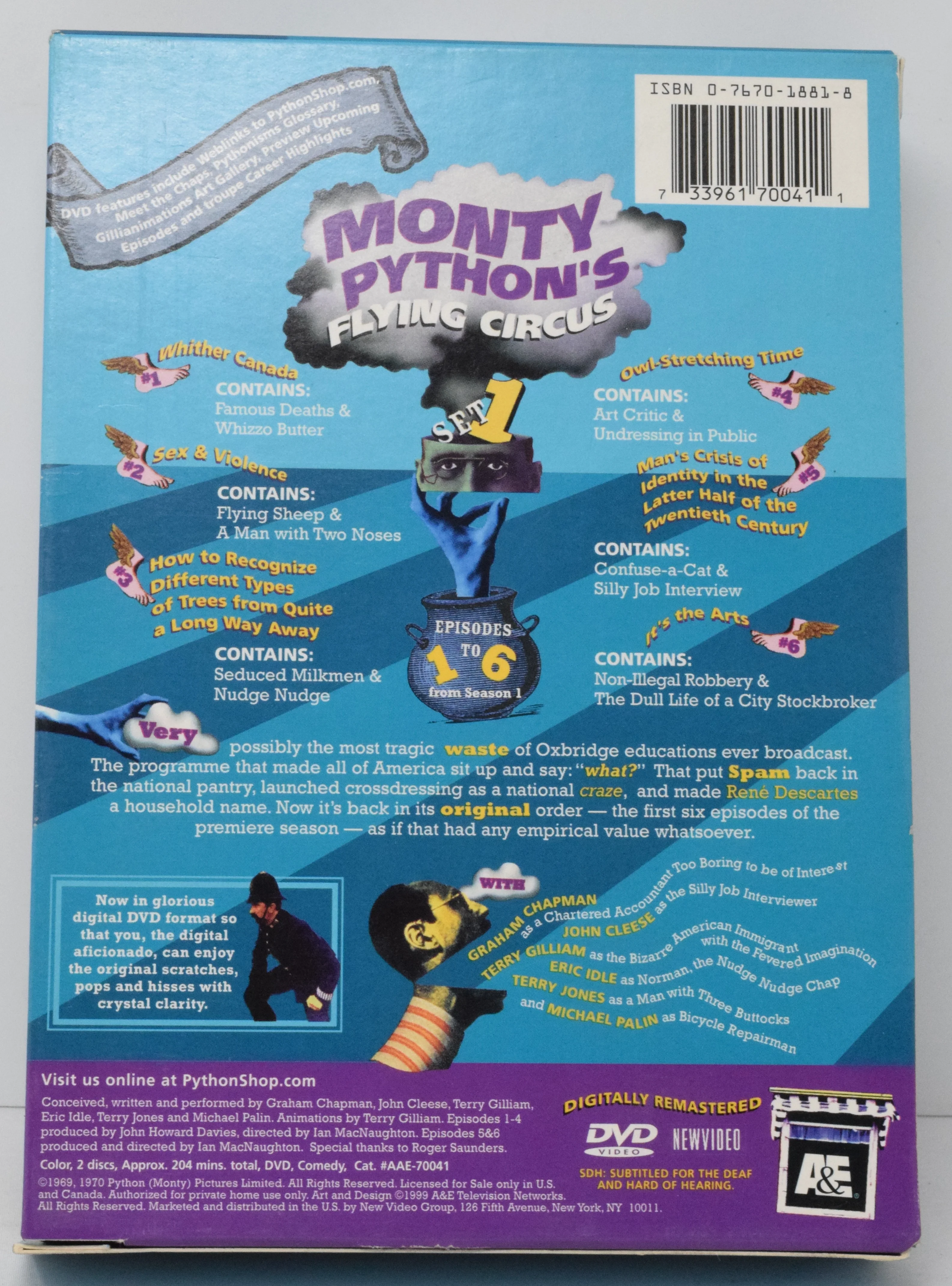 Monty Python's Flying Circus DVD Set 1 - Image 2