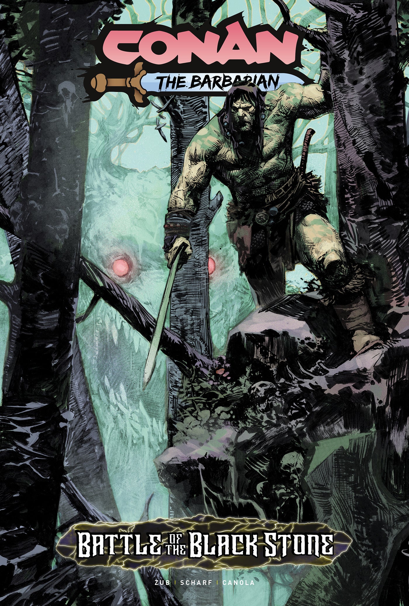 Conan Barbarian Battle Blackstone Reg Ed Tp (04/02/2025) Titan