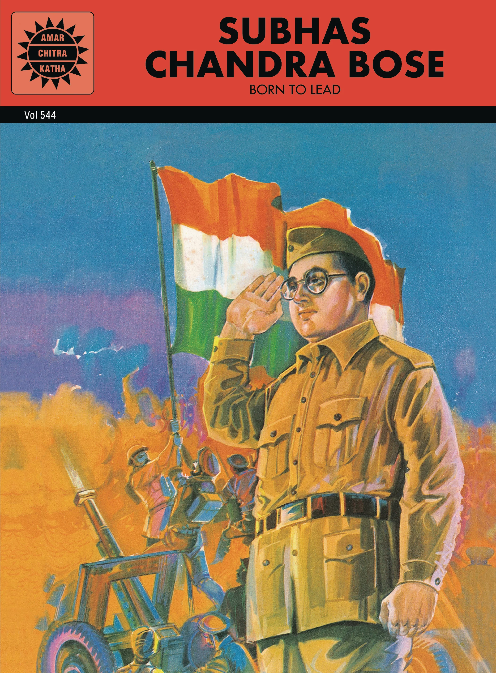 Subhas Chandra Bose Tp Born To Lead (01/29/2025) Ack Comics (Amar Chitra Katha)