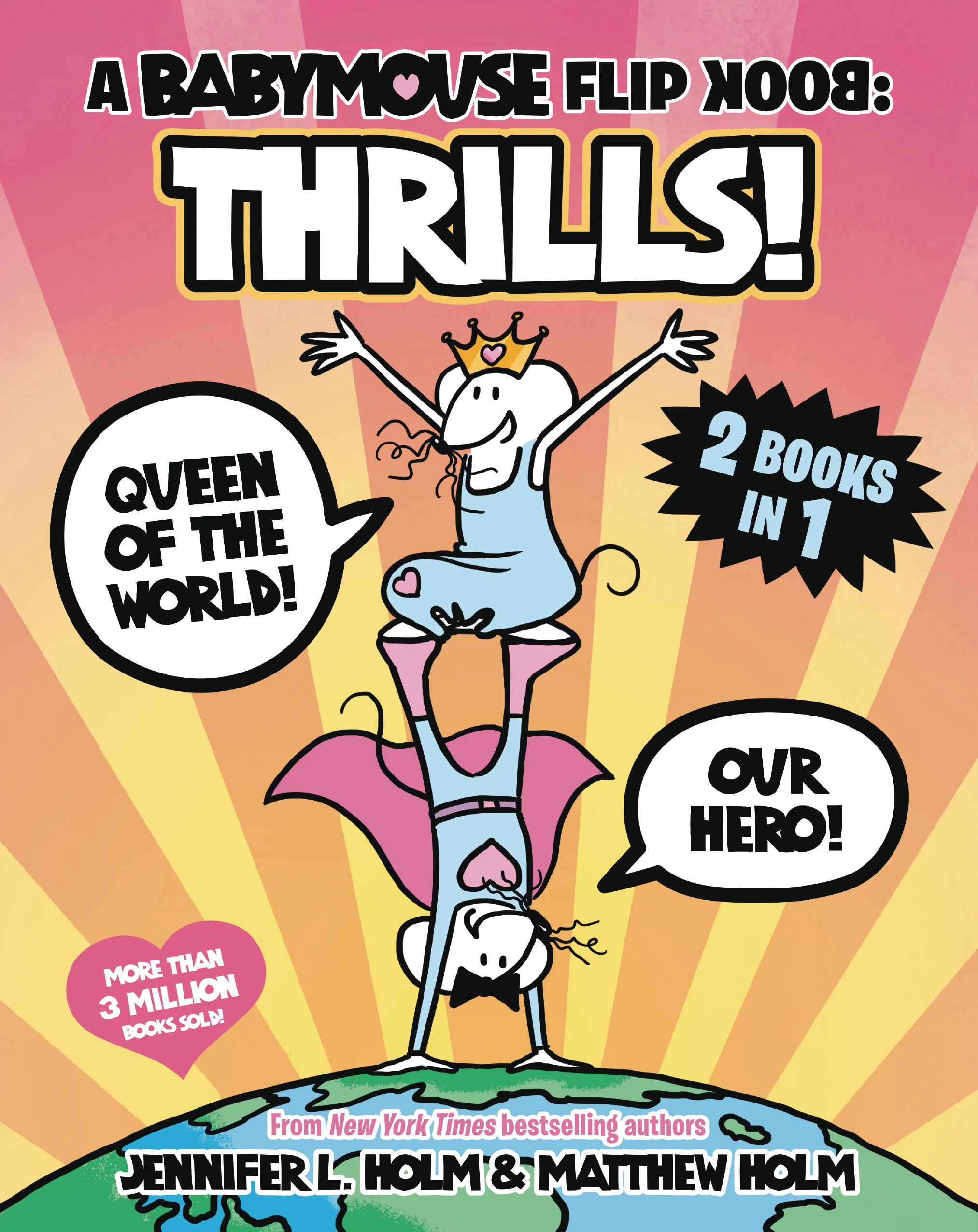 Babymouse Flip Book Thrills Hc (12/04/2024) Random House Childrens Books