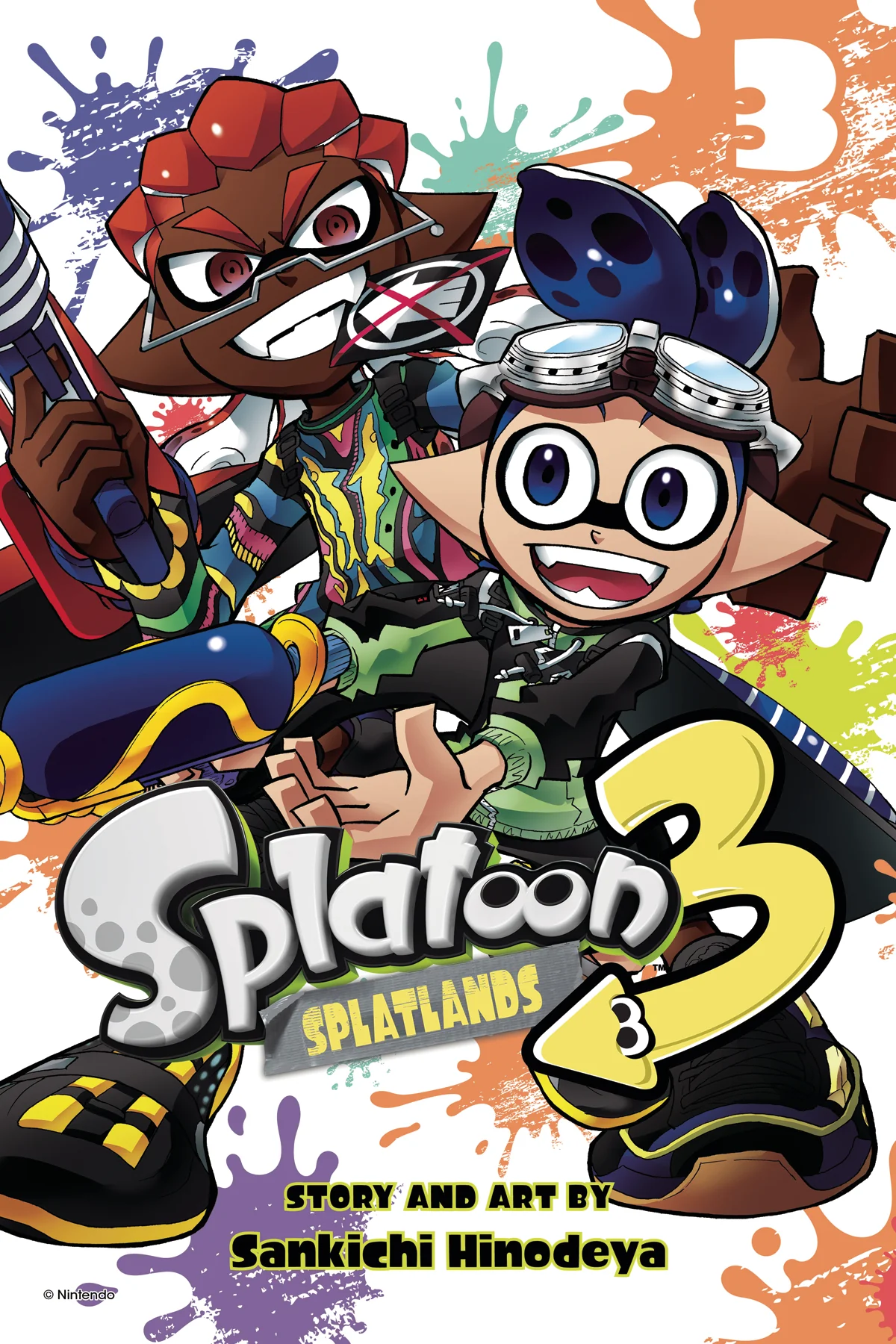 Splatoon 3 Splatlands Gn Vol 03 (12/11/2024) Viz Media