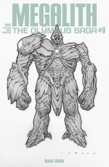 Olympus Saga Megalith #0 (Of 4) A1 Cover Set Of 6 1:20 1:50 (07/15/2026) Bad Idea - Image 6