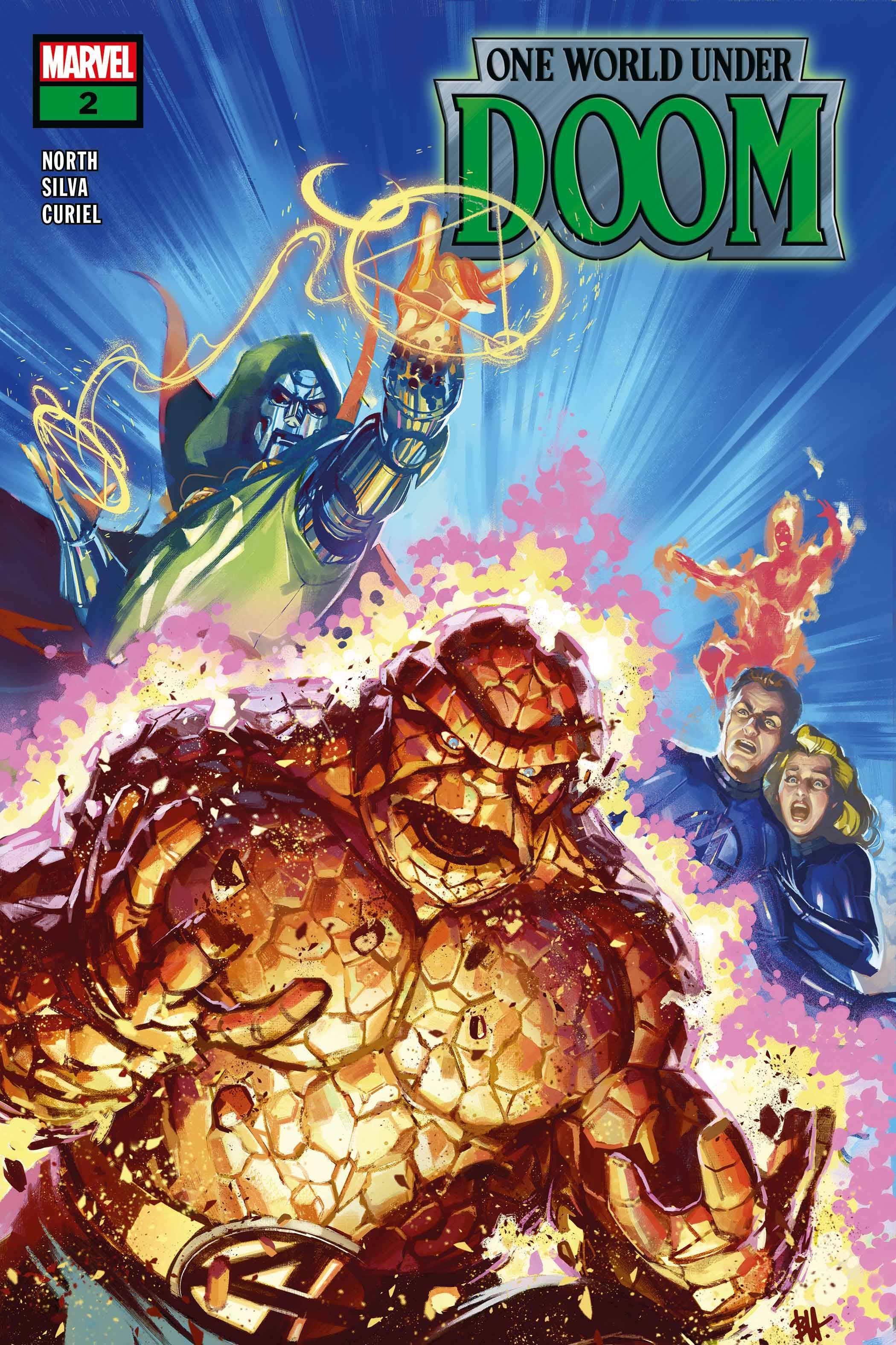 One World Under Doom #2 A1 Cover Set Of 9 1:25 1:100 (03/19/2025) Marvel - Image 2